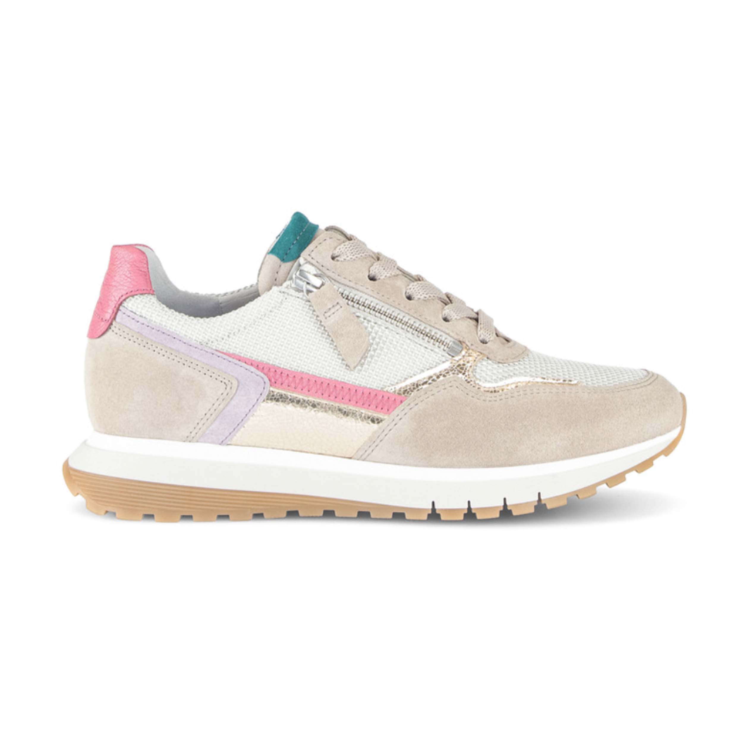 Gabor 46.378 Sneaker Argent/Oasis/Pink H