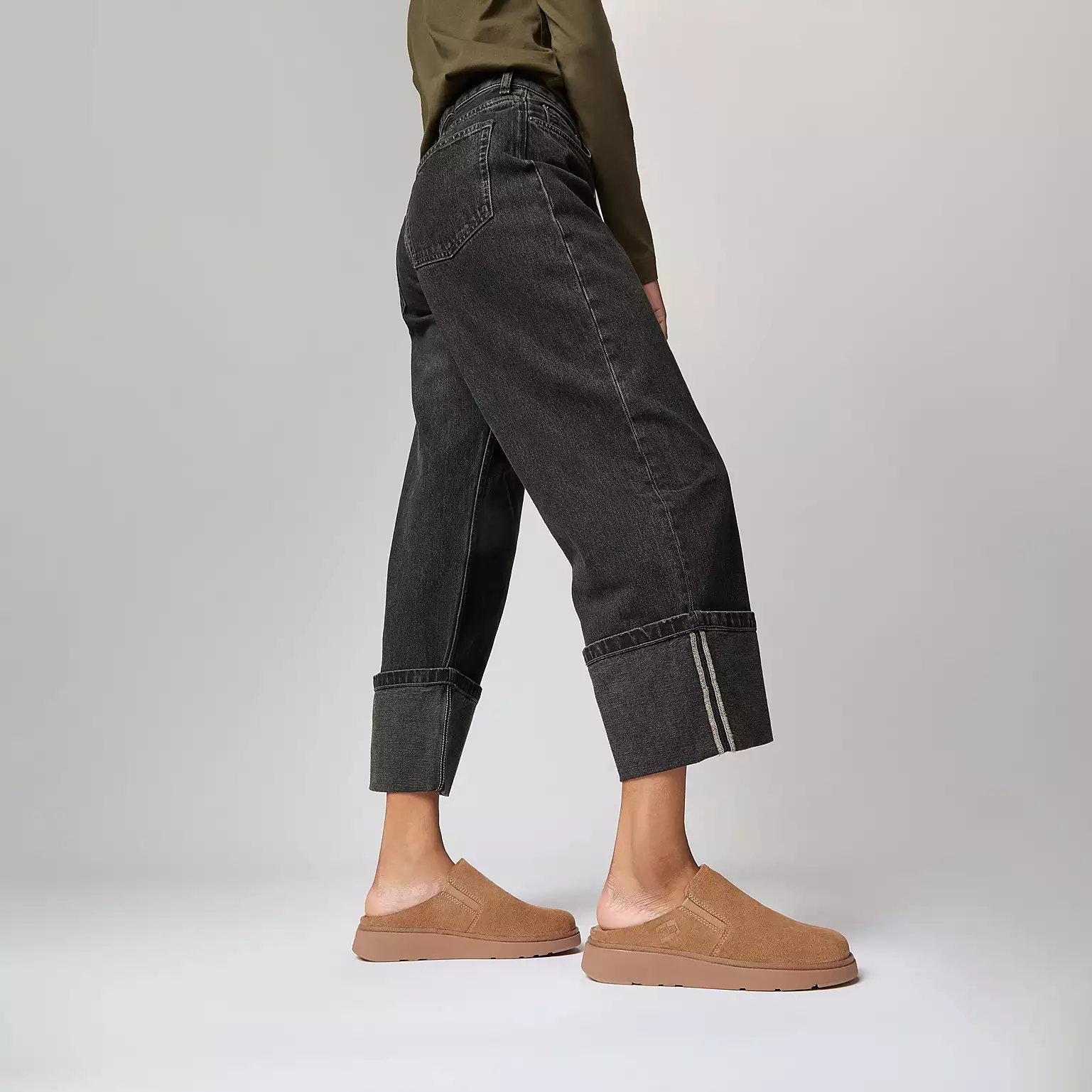 FitFlop IF6 Muil Gen-FF Closed Back Desert Tan