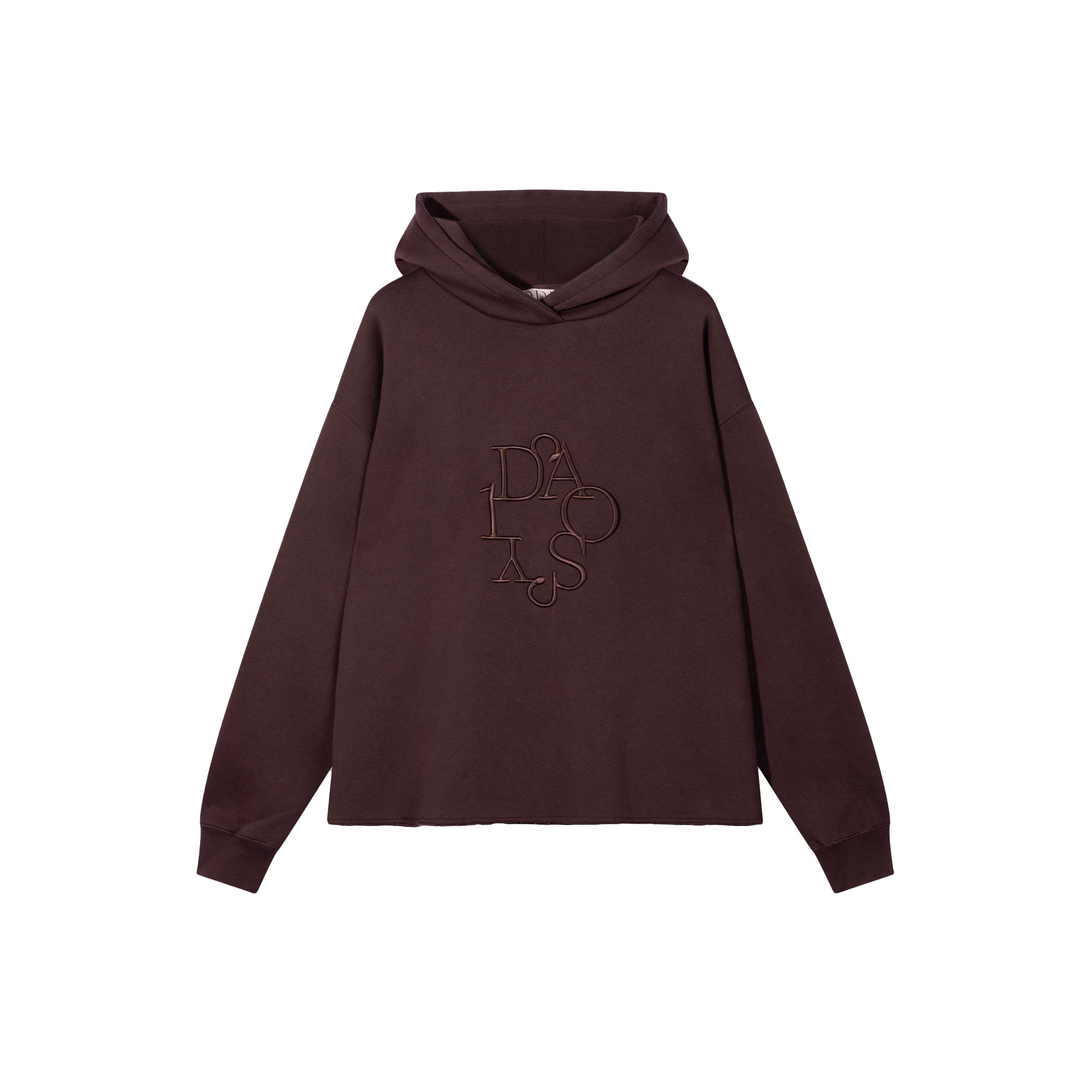 10DAYS 20-805-5204 Hoodie Statement Embro Deep Wine