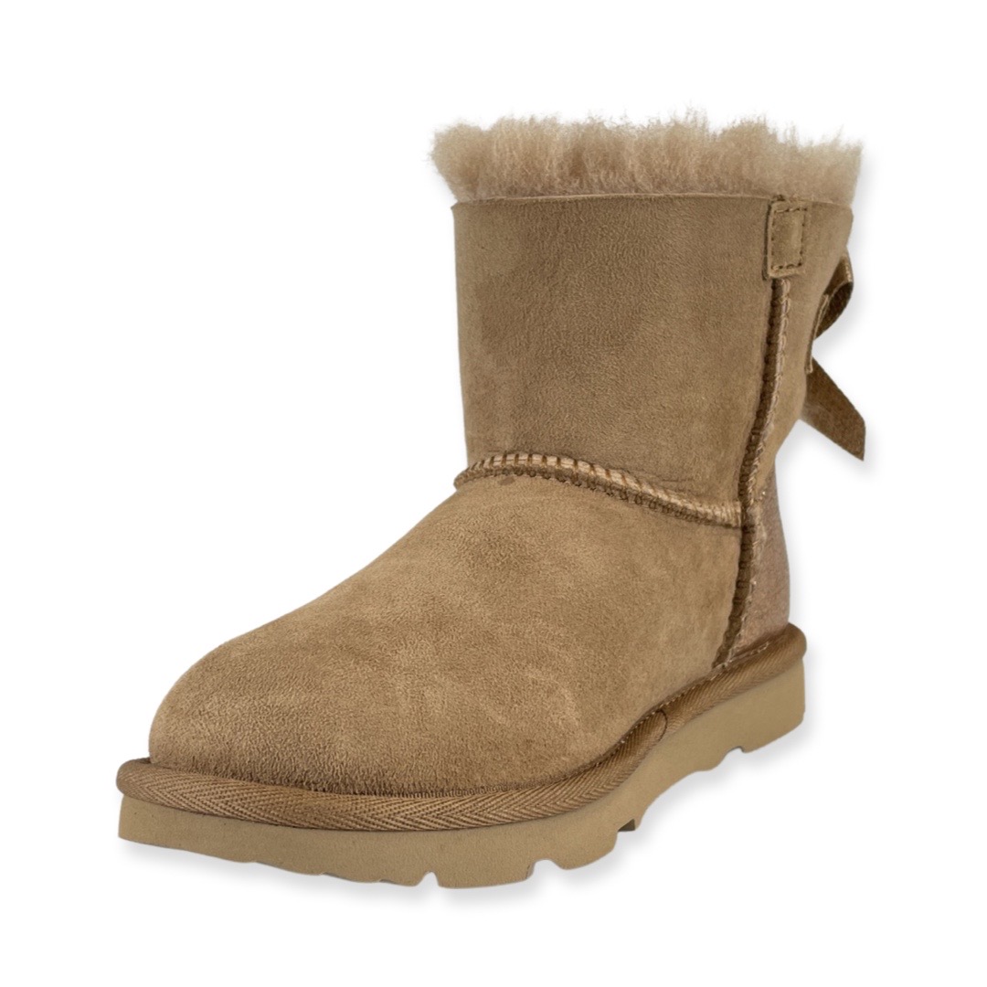 UGG 1123617K Boot Kids Mini Bailey Bow Glitz Chestnut