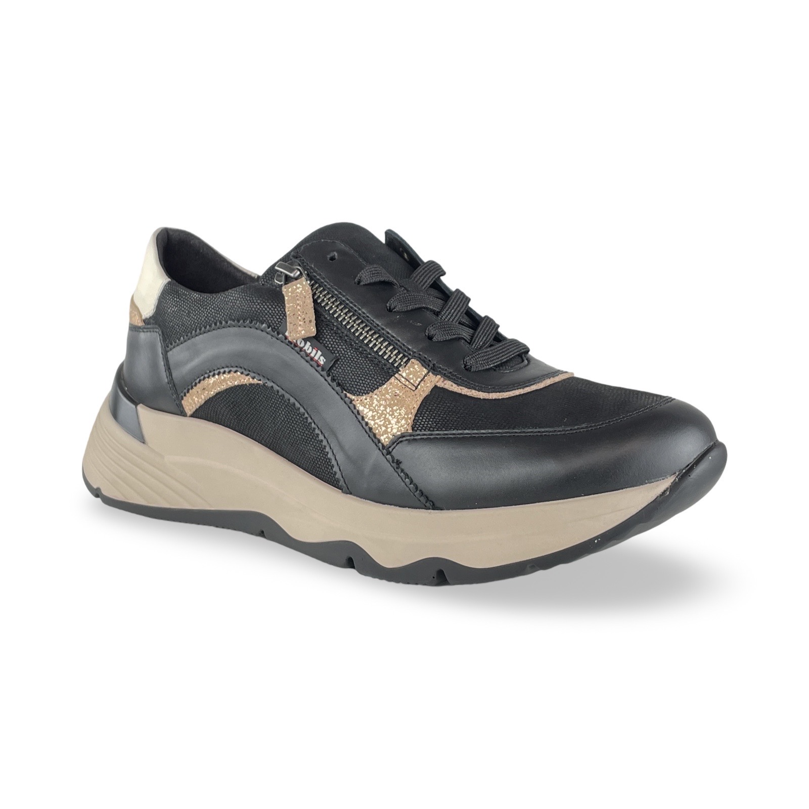 Mobils 6943 Sneaker Laonie Black H