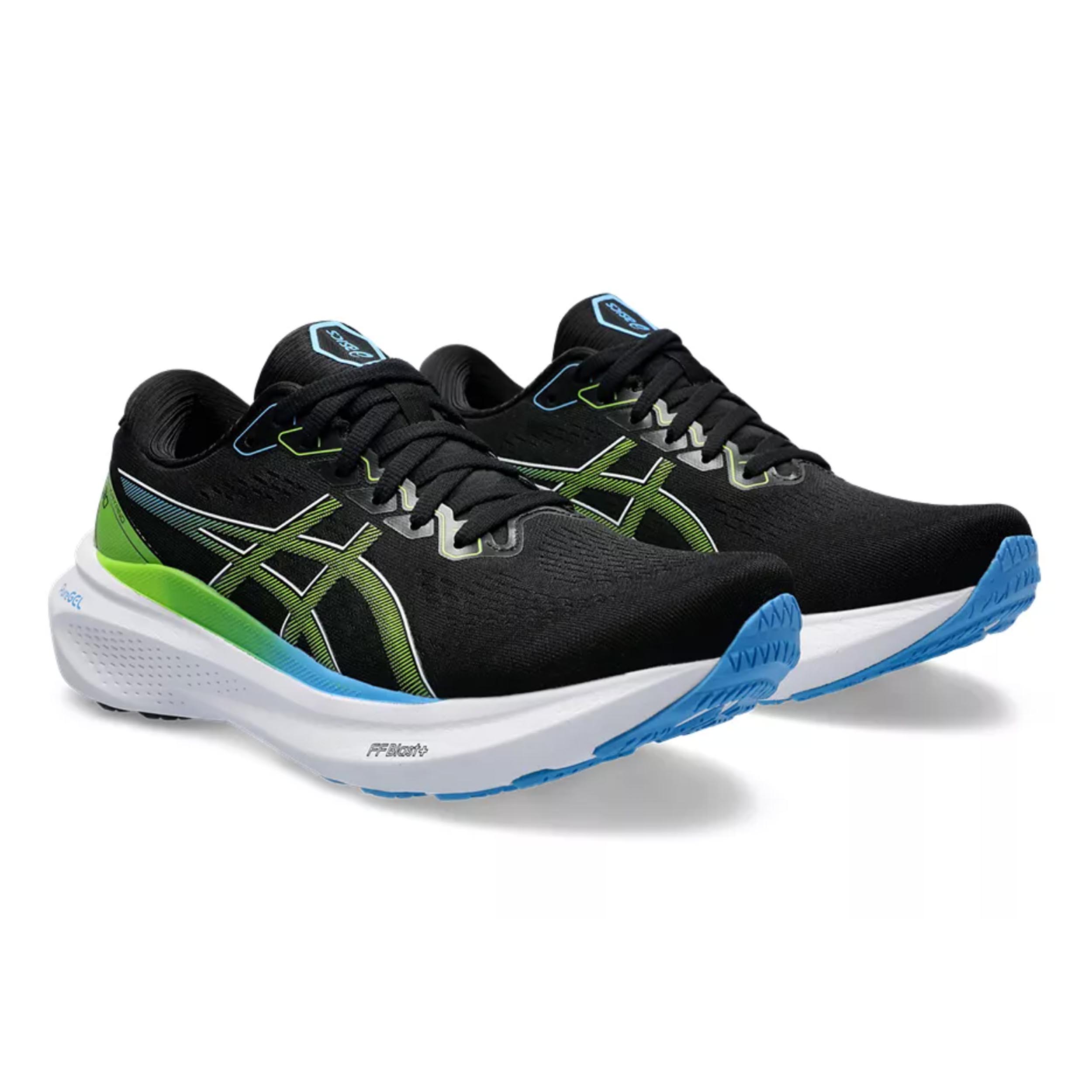 Asics 1011B548 Gel-Kayano 30 Men Black/Electric Lime