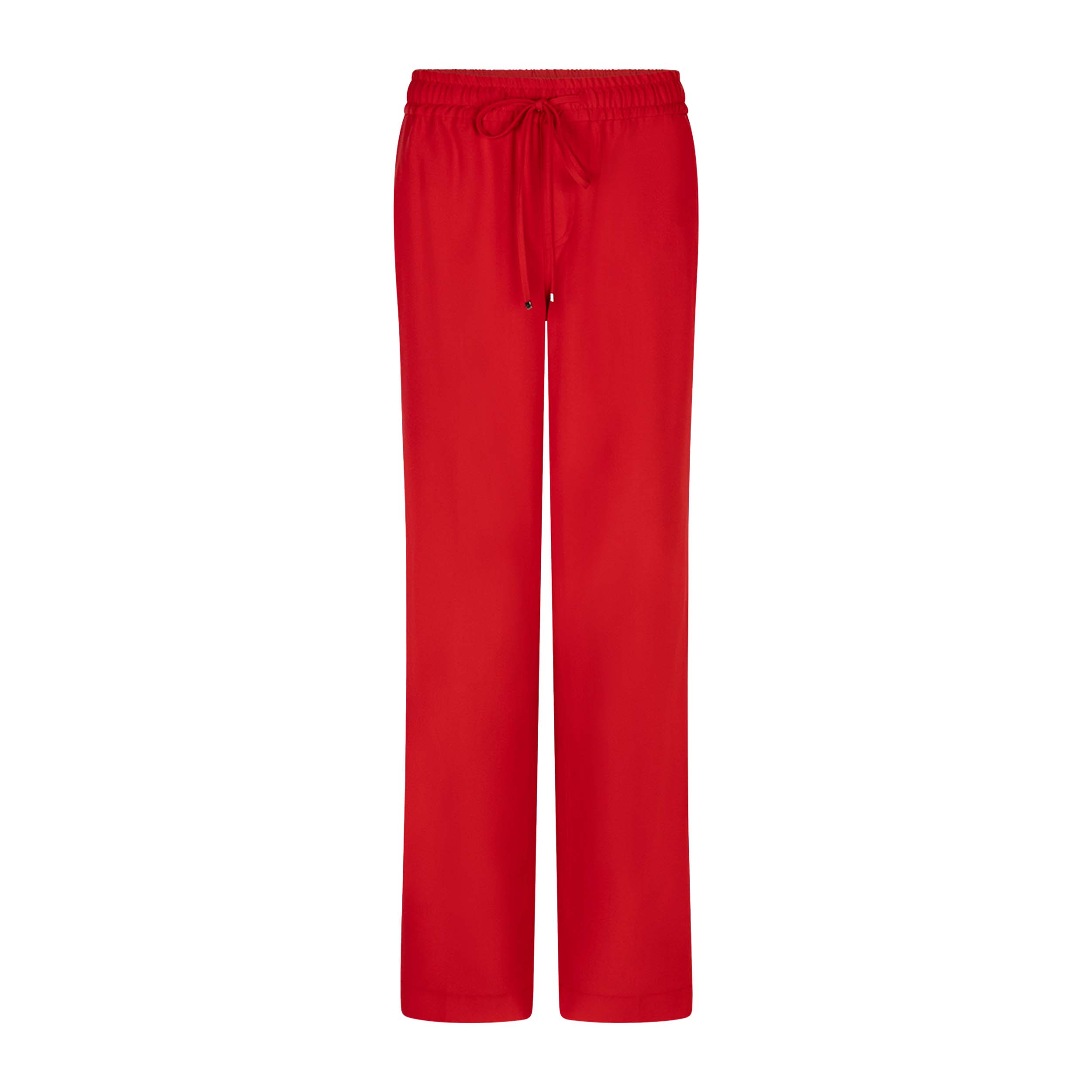 Red Button SRB4844A Broek Claudette Palazzo Sidetape Red L33