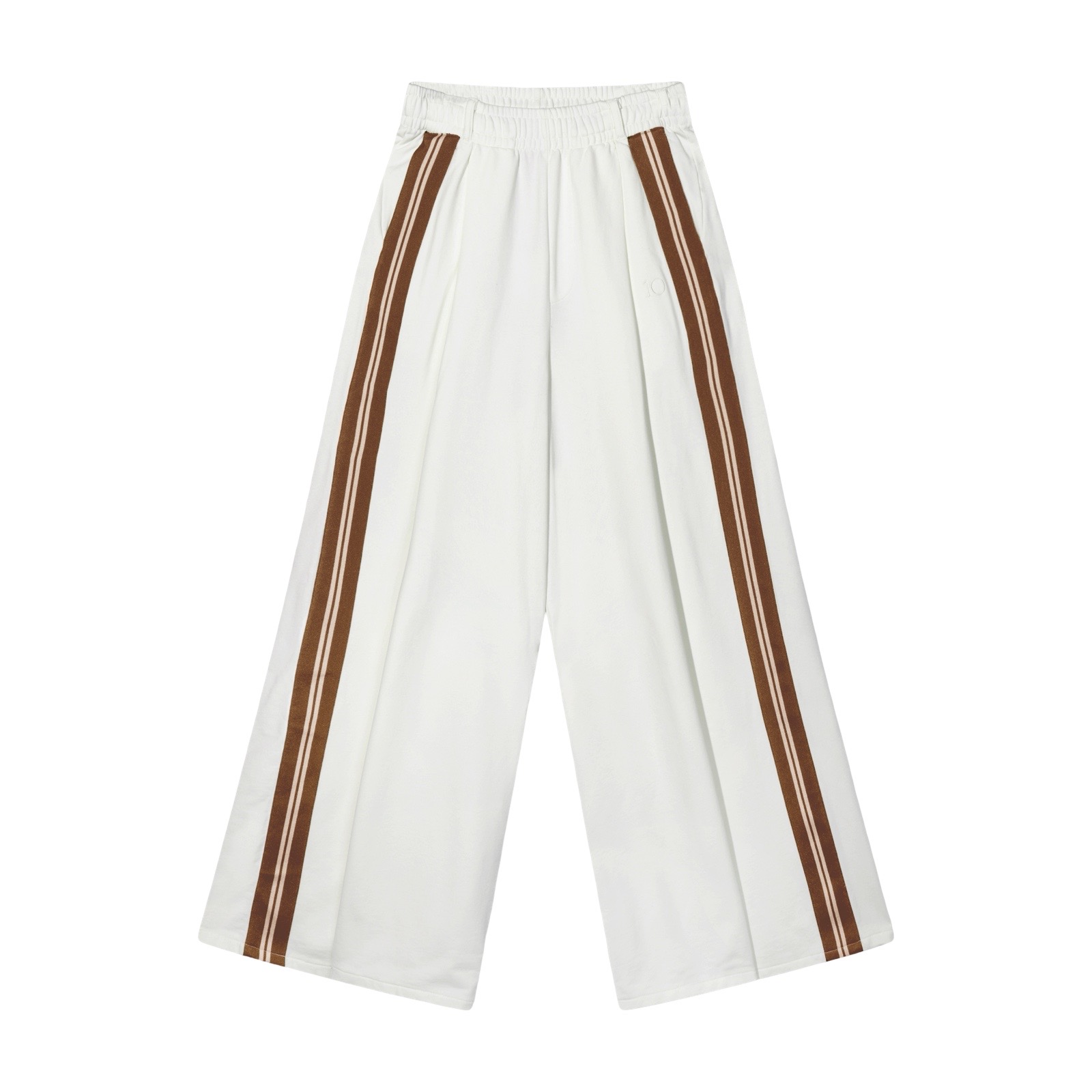 10DAYS 20-007-5203 Broek Wide Stripe Ecru
