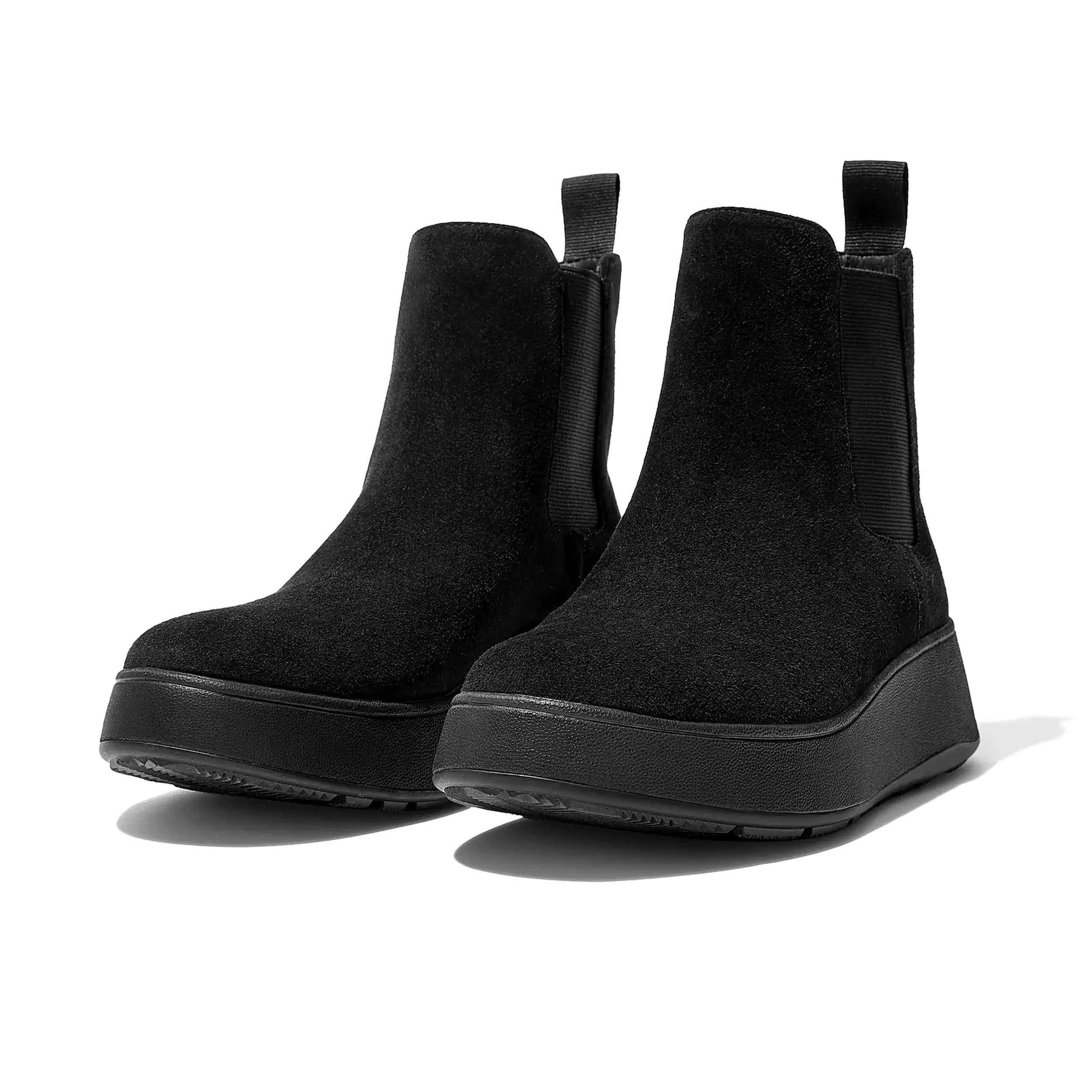 FitFlop KF3 Chelseaboot F-Mode Flatform All Black