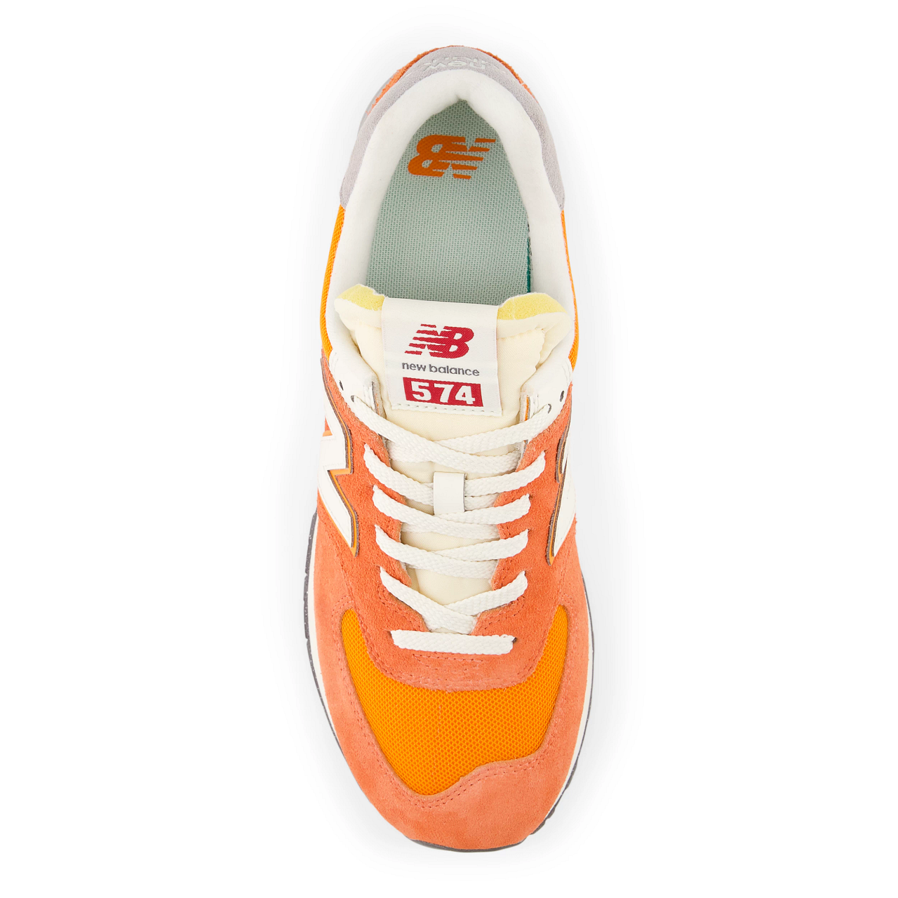 New Balance 574 Sneaker Gulf Red/Sea Salt