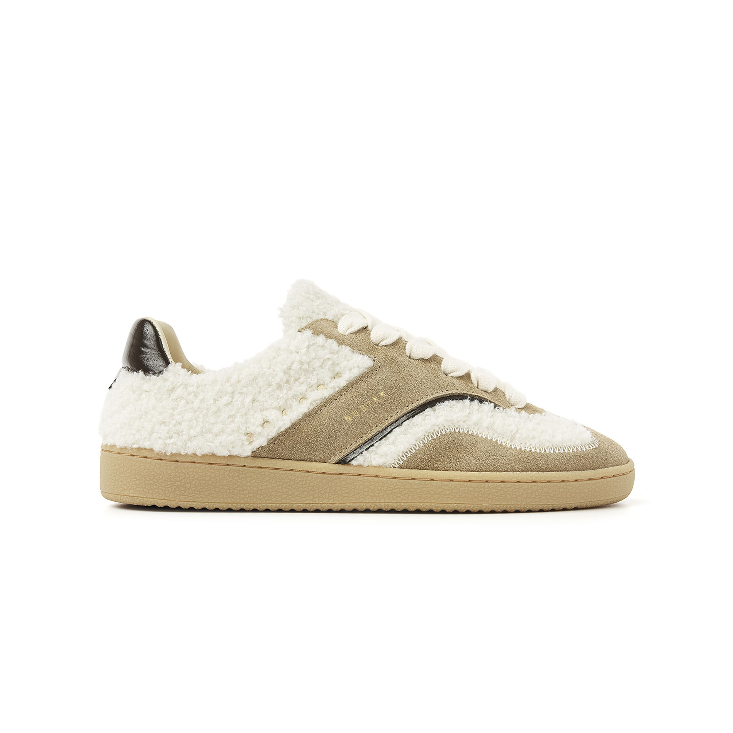 Nubikk 21079601 Sneaker Ray Owen Studs Taupe Combi
