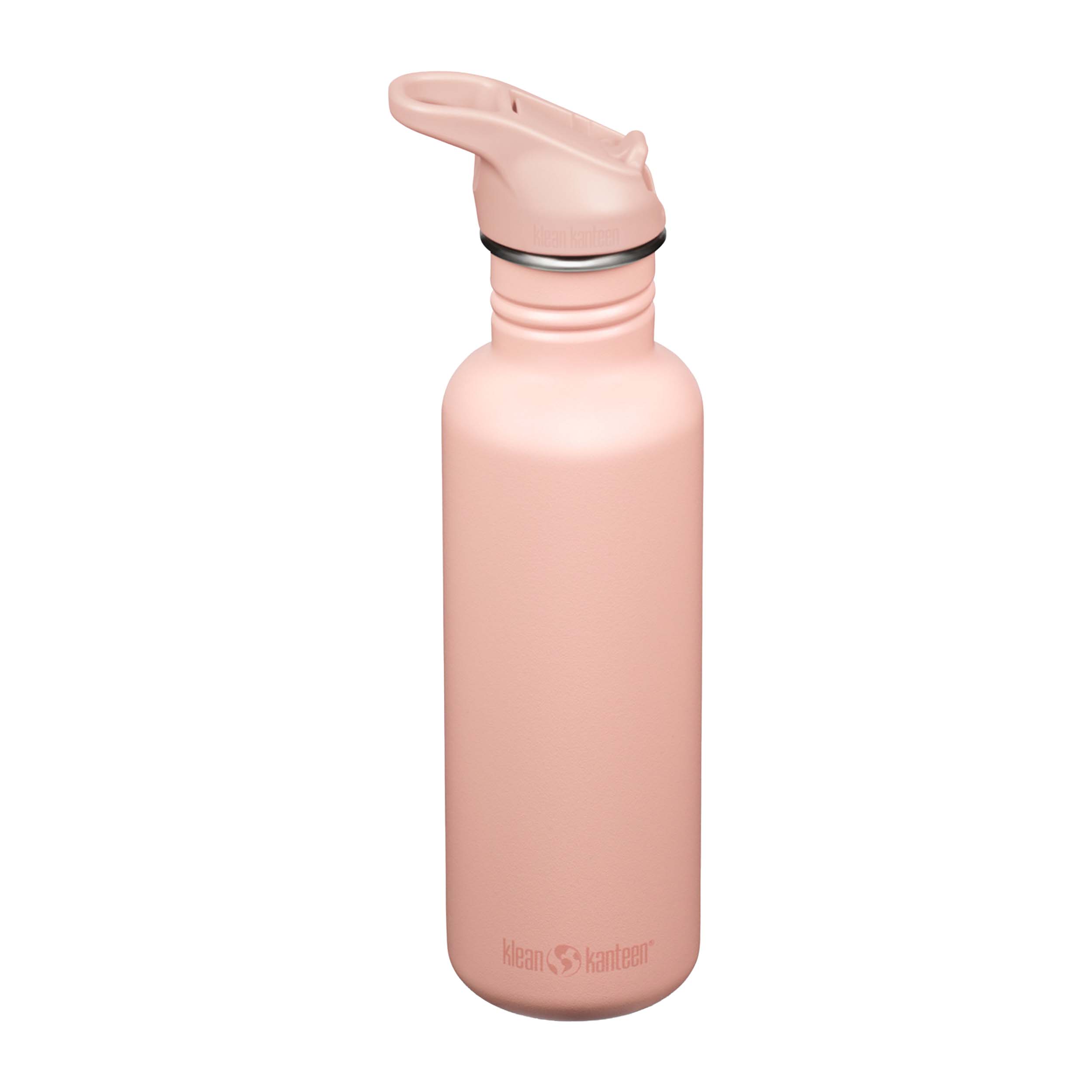 Klean Kanteen 1011198 Classic Single Wall Flip Sport Cap 800ML Peach Parfait