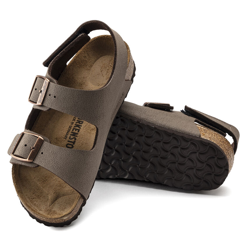 Birkenstock 1019600 Sandaal Milano Birko-Flor Mocha Narrow