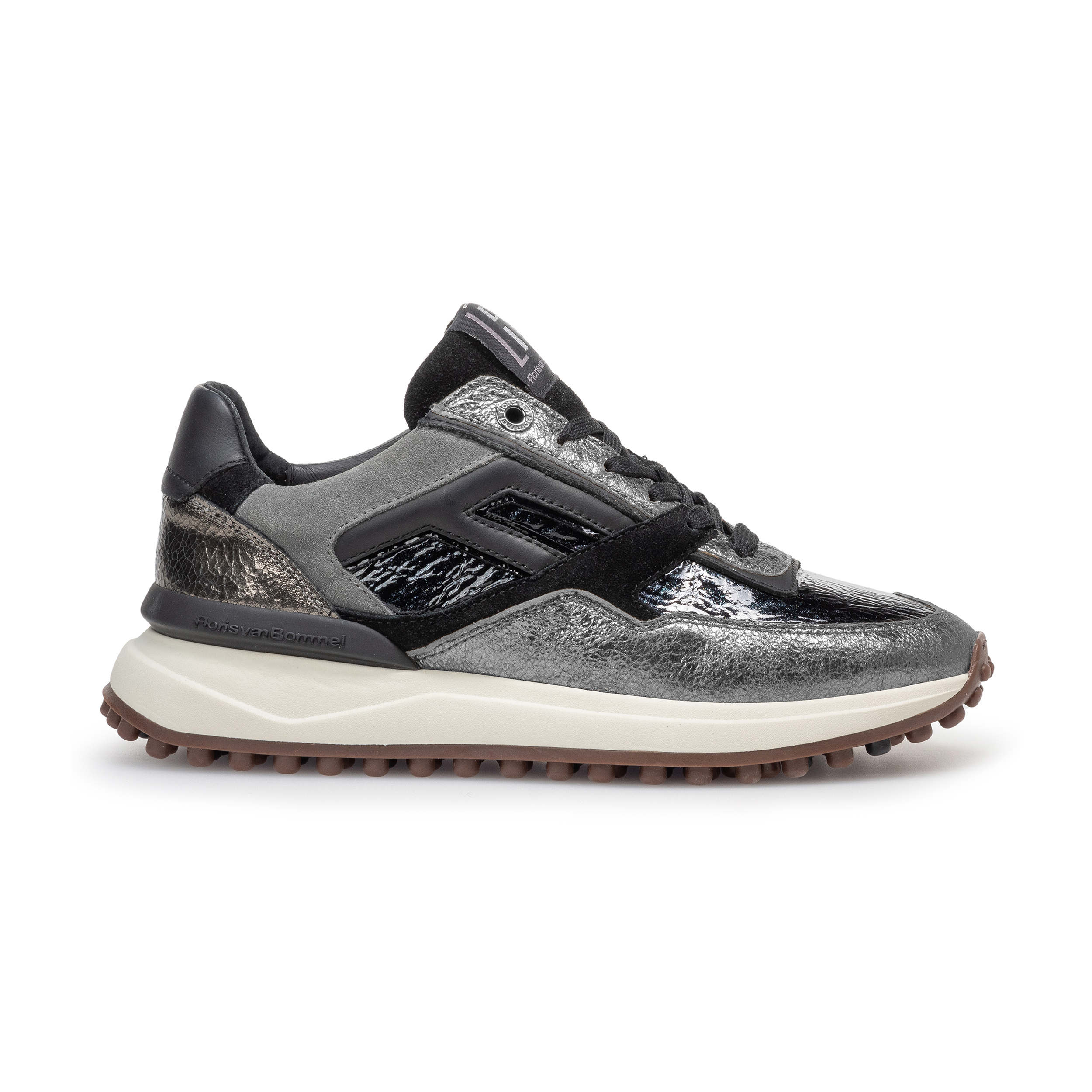 Floris van Bommel SFW-10128 Sneaker Noppi 36.15 Silver G