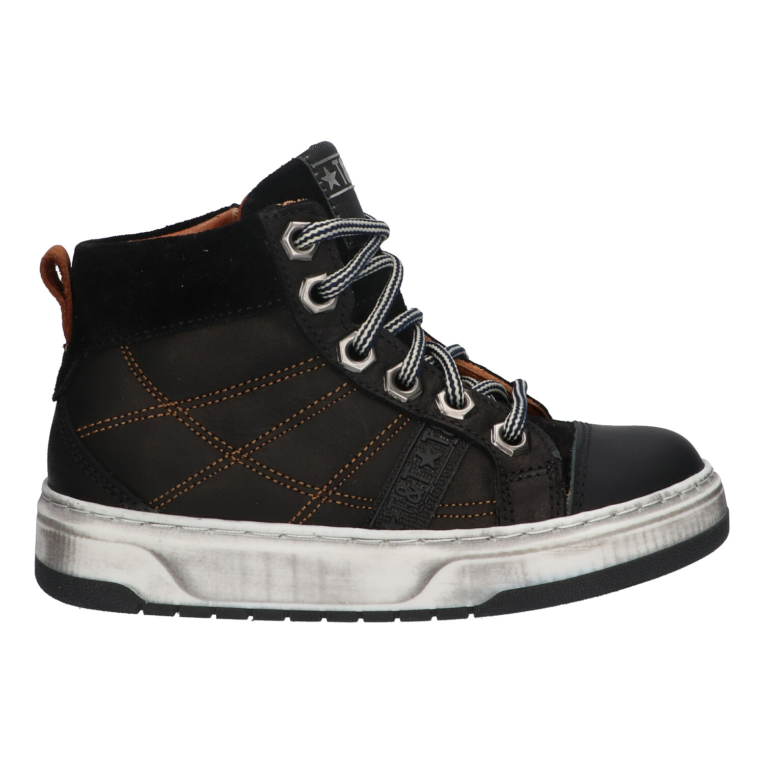 Trackstyle 323836 Sneaker Mees Mario Black 3.5