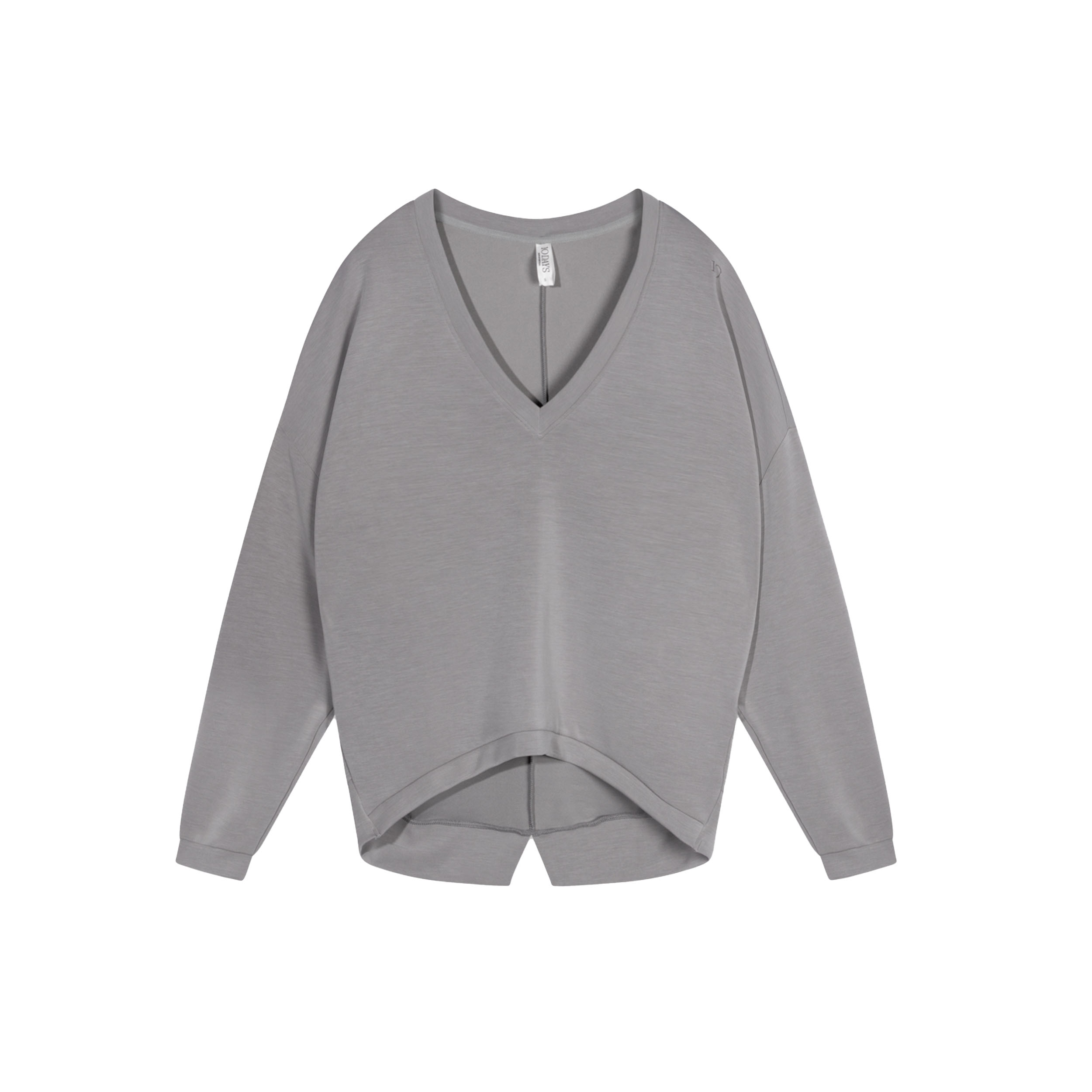 10DAYS 20-816-4203 Trui V-neck Scuba Graphite