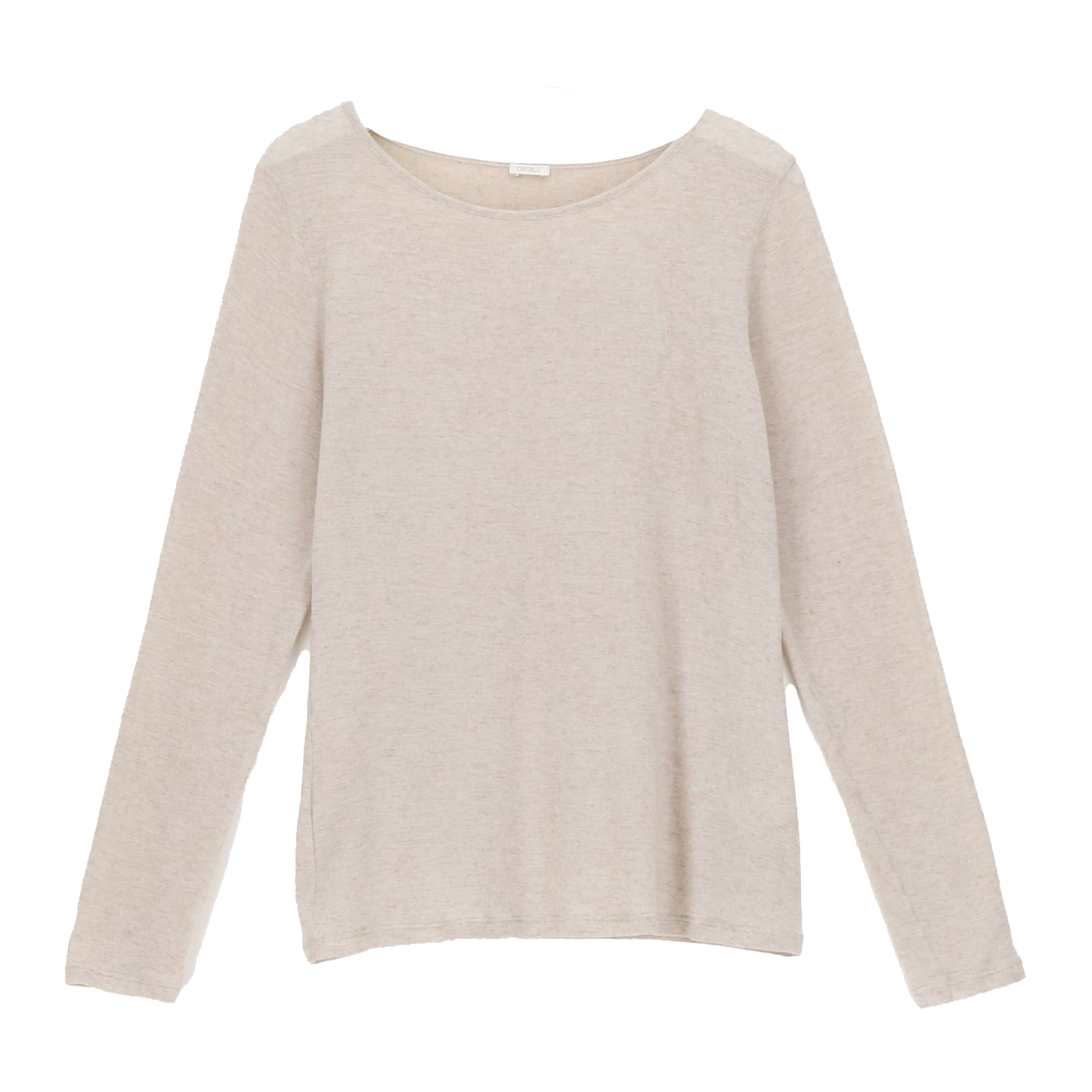 Oroblu VOBT67055 Perfect Line Cashmere T-Shirt Long Sleeve Beige