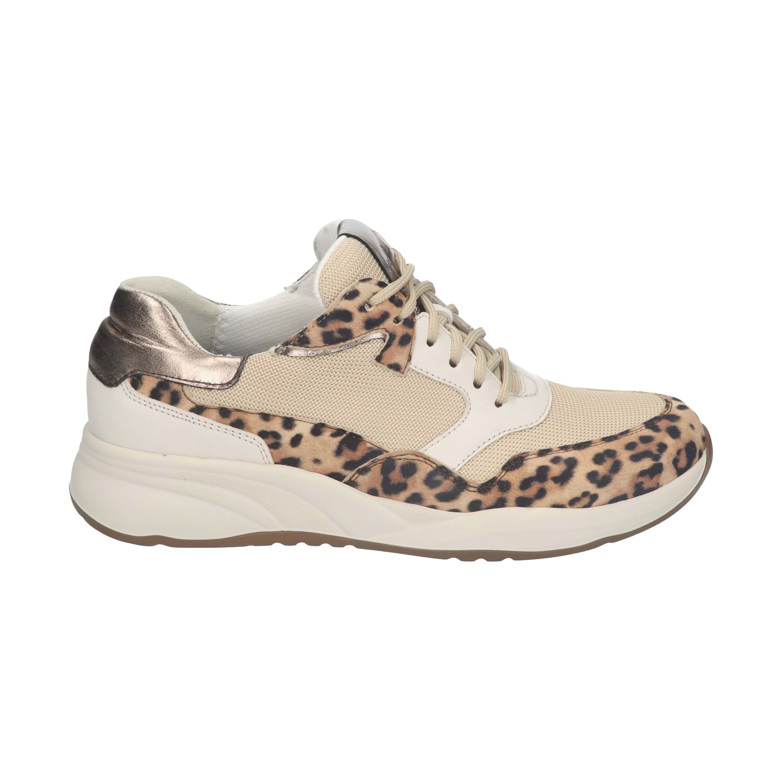 Durea 6317 Sneaker Bruin/Beige H