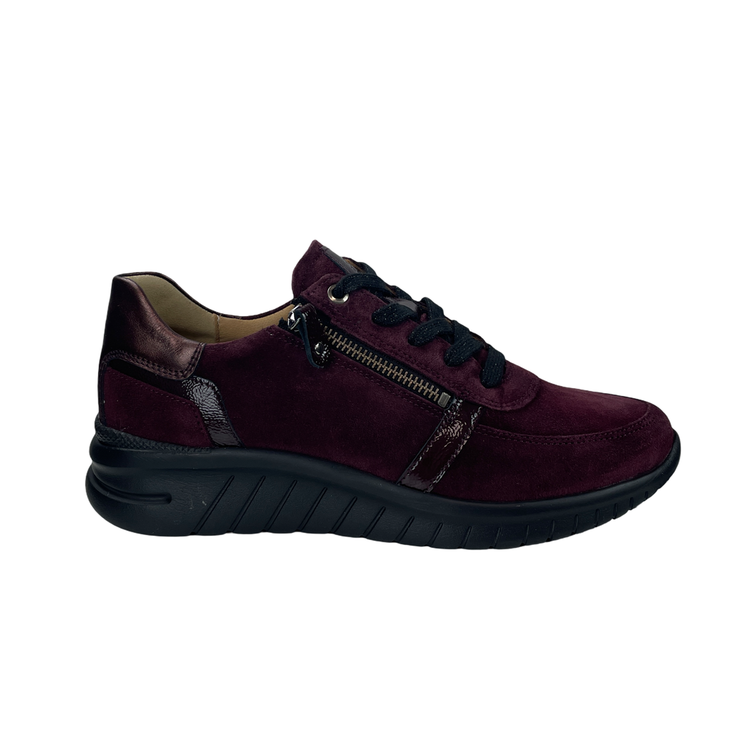 Hartjes 162-2401 Sneaker Wave Aubergine G+