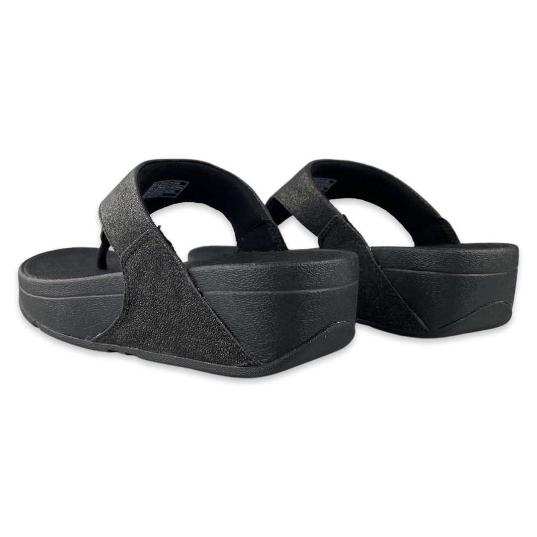 FitFlop EU9 Slipper Lulu Sparkle All Black