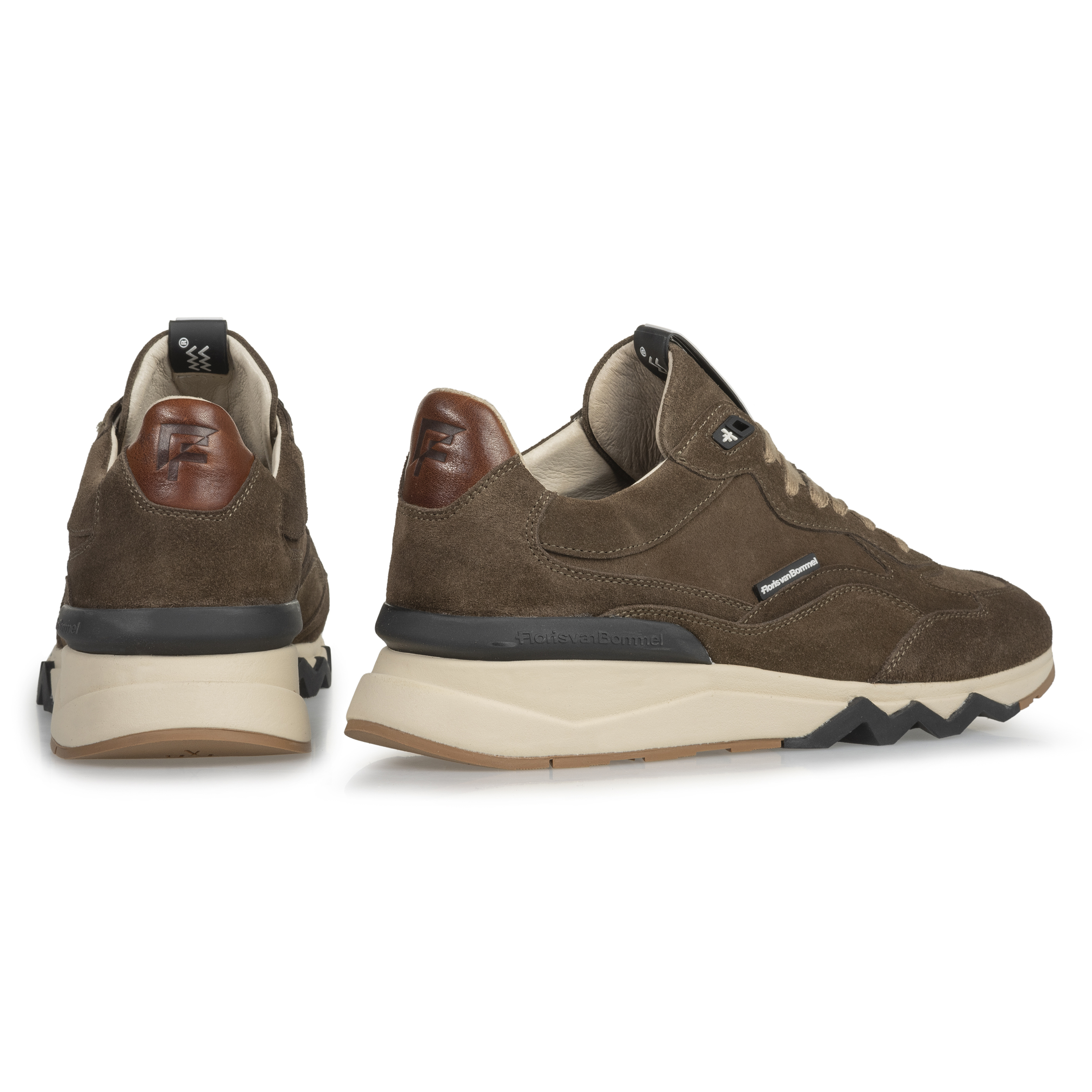 Floris van Bommel SFM-10135 Sneaker De Zager 02.00 Taupe G