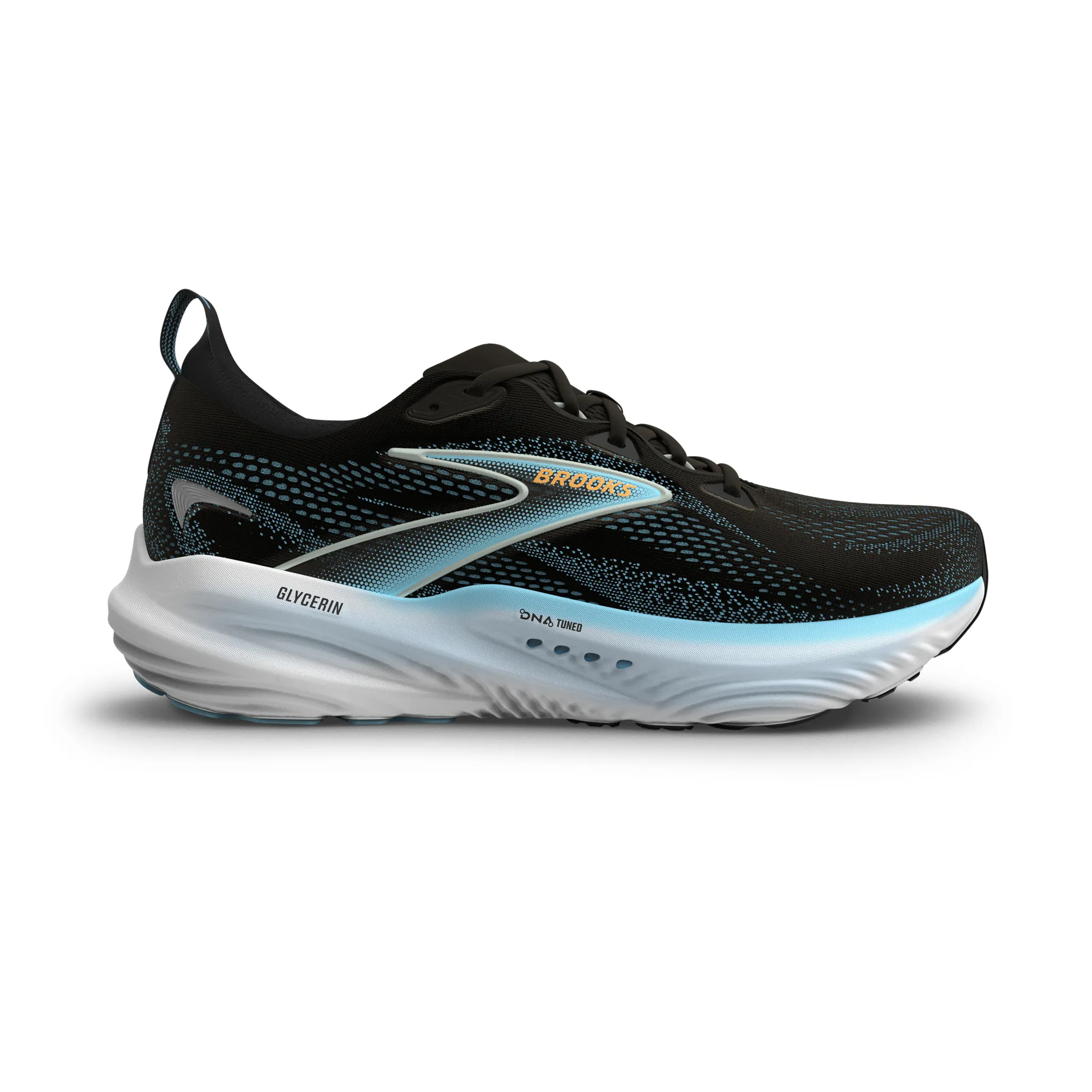 Brooks 110445 Glycerin 22 Men Black/Atomizer/Blazing Orange Brooks 110445 Glycerin 22 Men Black/Atomizer/Blazing Orange