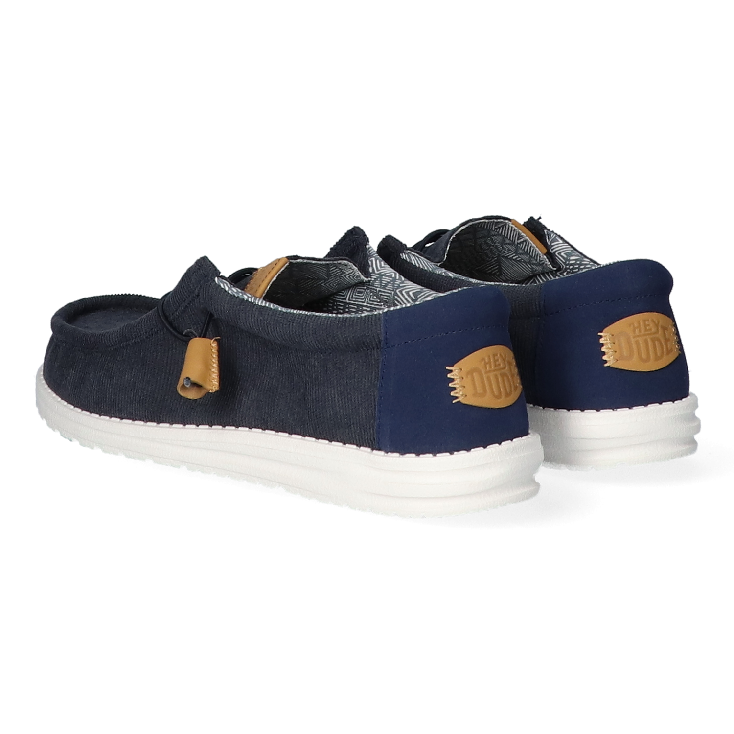 HEYDUDE HD40163 Instapper Wally Corduroy Navy