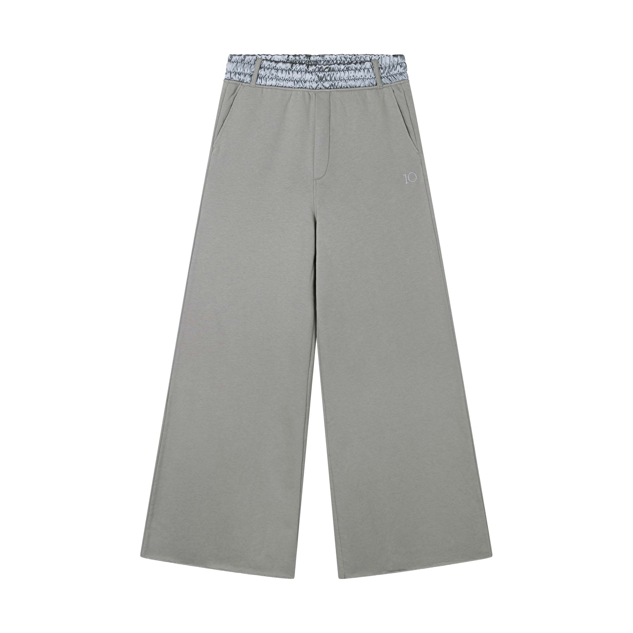 10DAYS 20-019-6201 Broek Wide Jogger Light Graphite
