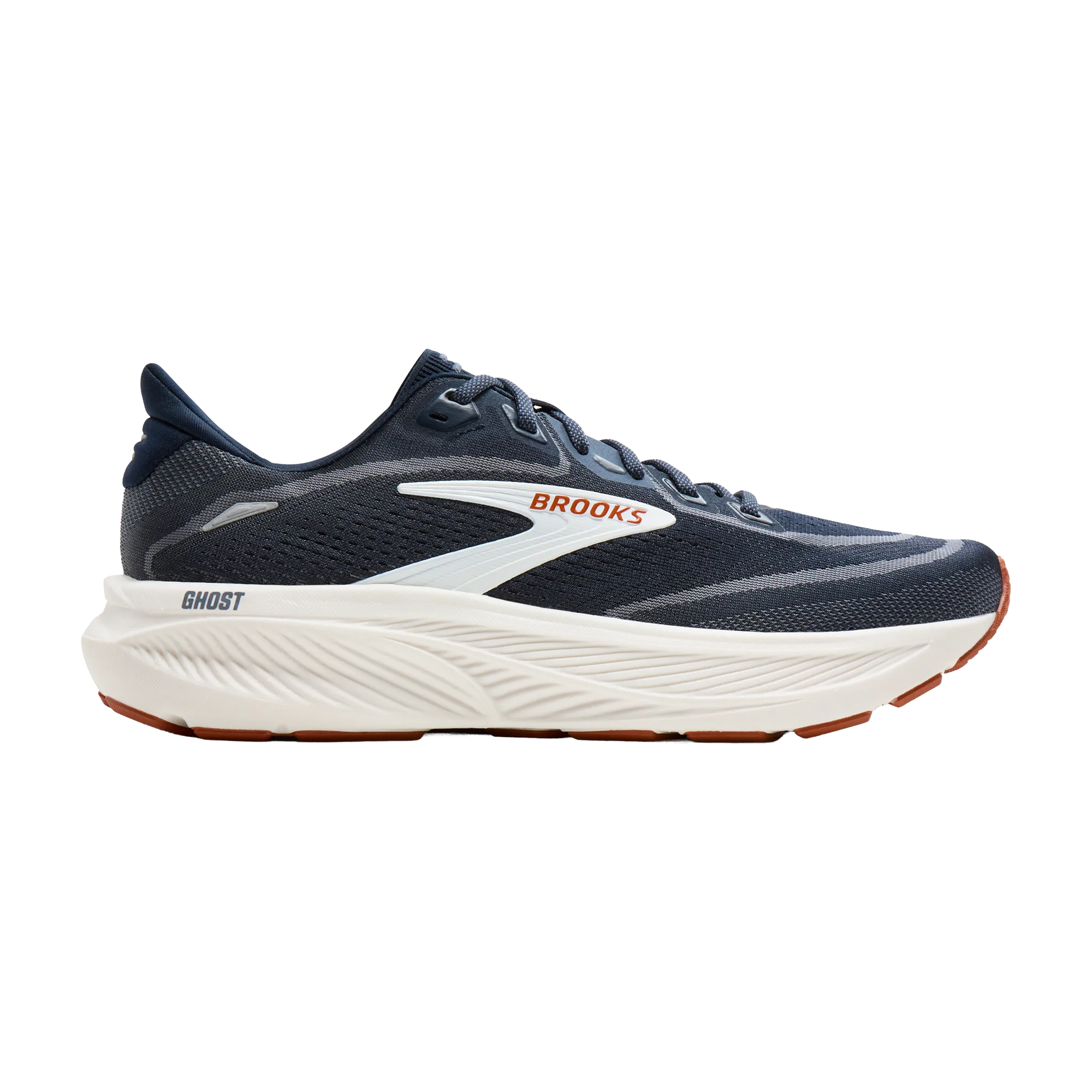 Brooks 110493 Ghost 18 Men Navy Blazer/Red Earth/Blue