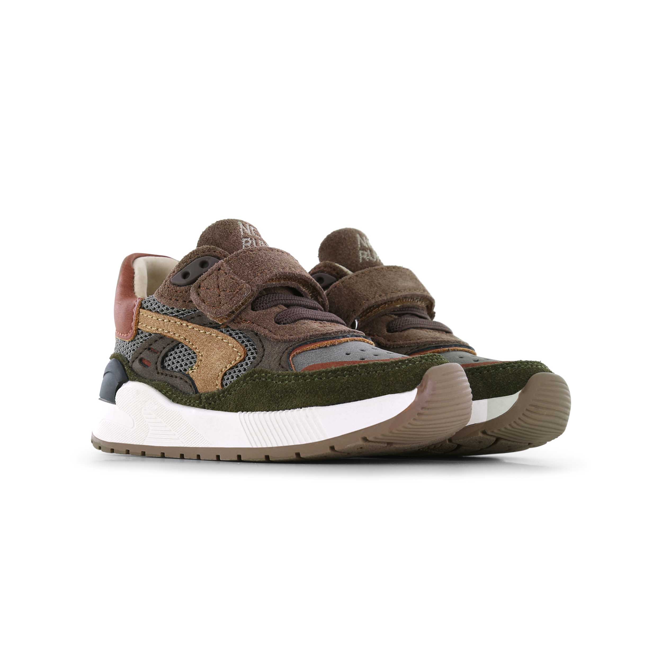 Shoesme ST24W008 Sneaker Trainers Brown/Grey