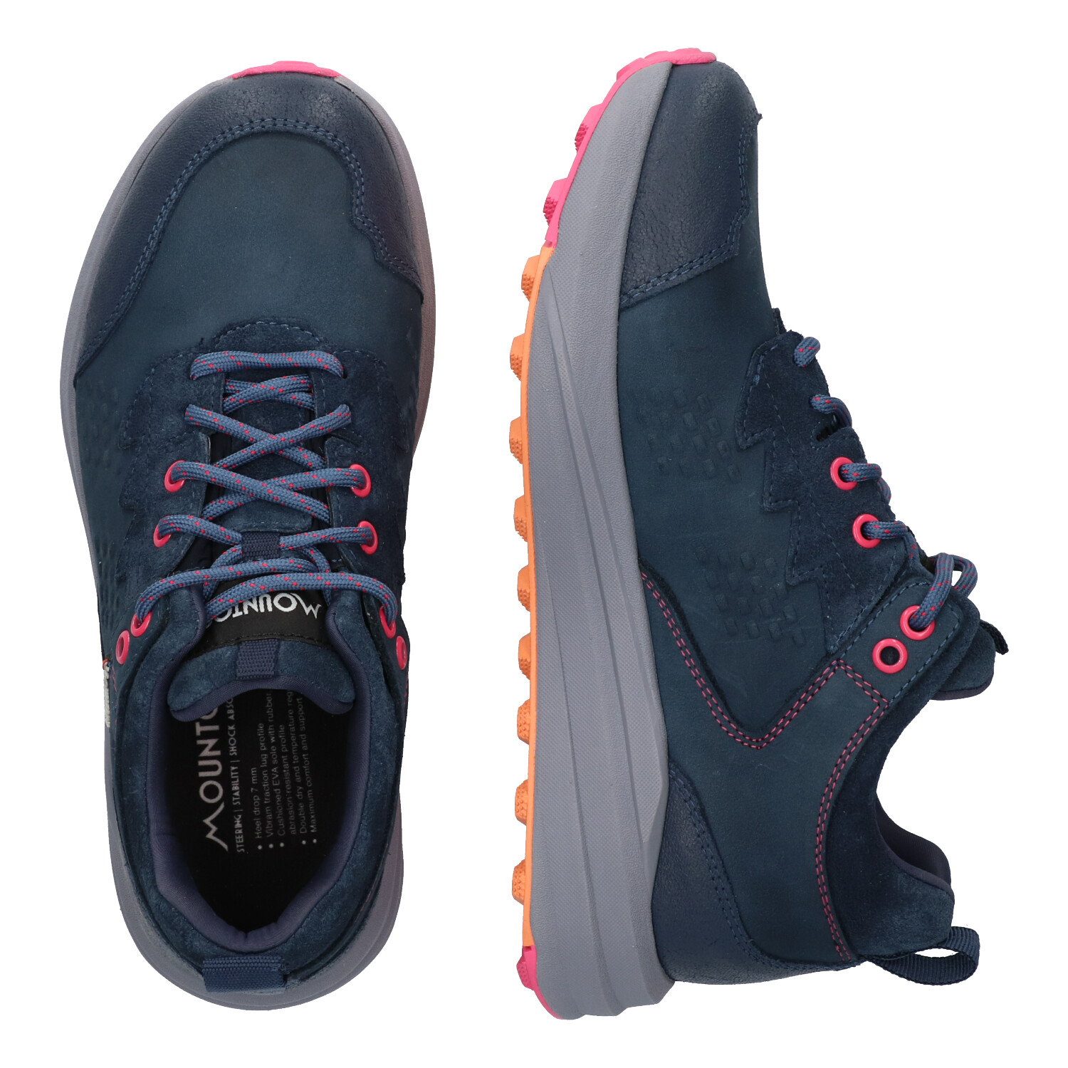 Mountos 724151 Wandelschoen Ourea Low Lady Dark Blue/Grey