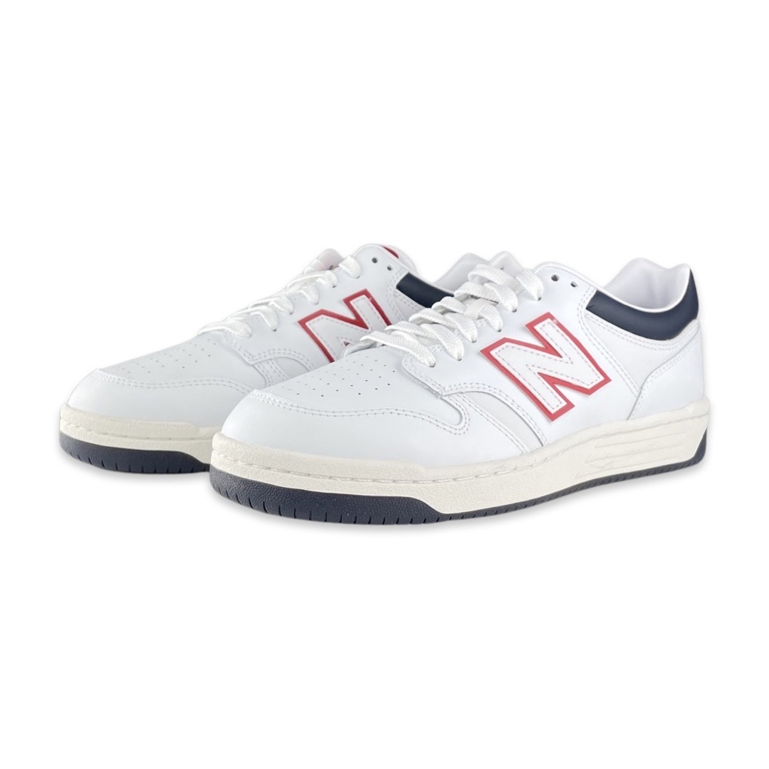 New Balance 480 Sneaker White/Navy