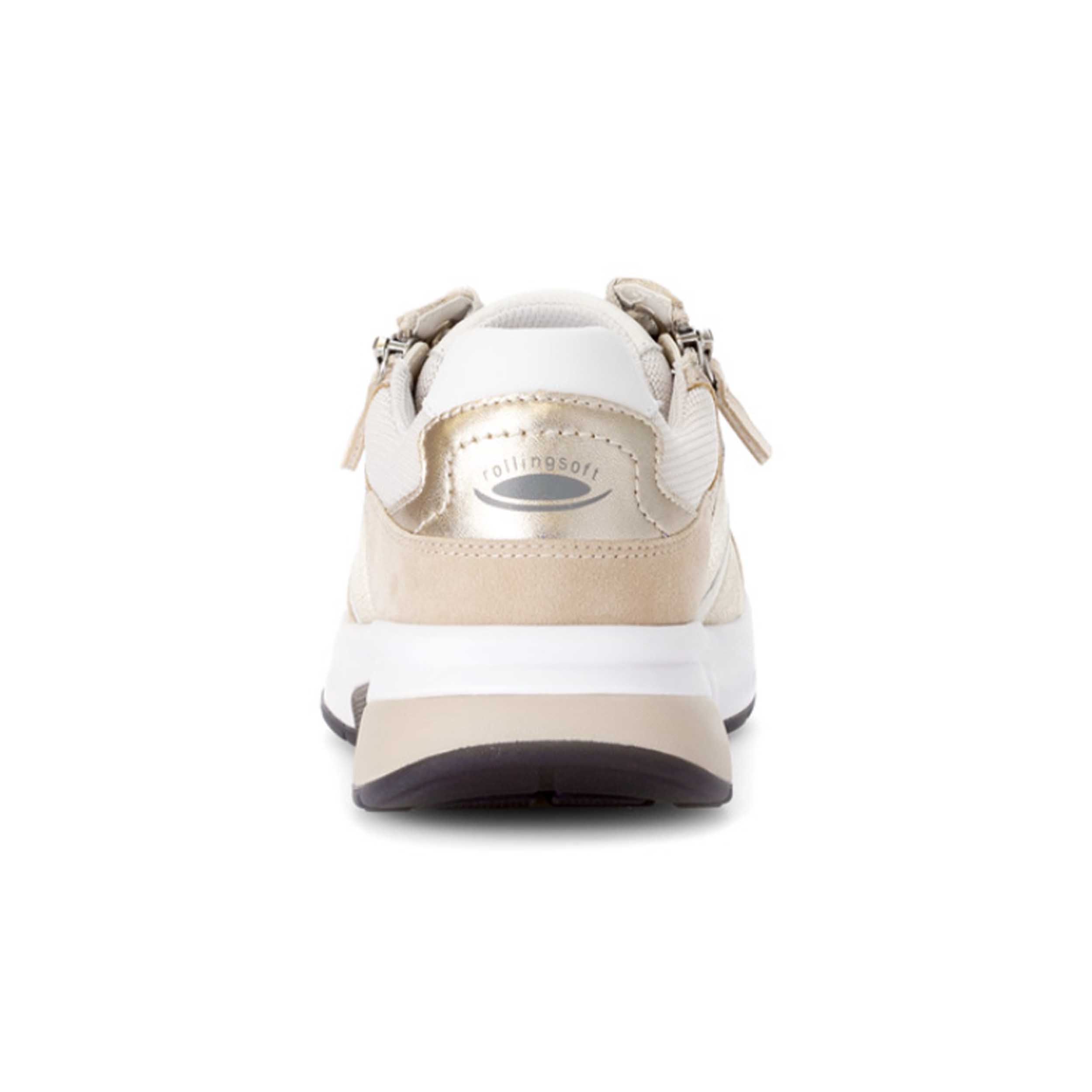 Gabor Rollingsoft 66.847 Sneaker Linen/Oak/Powder