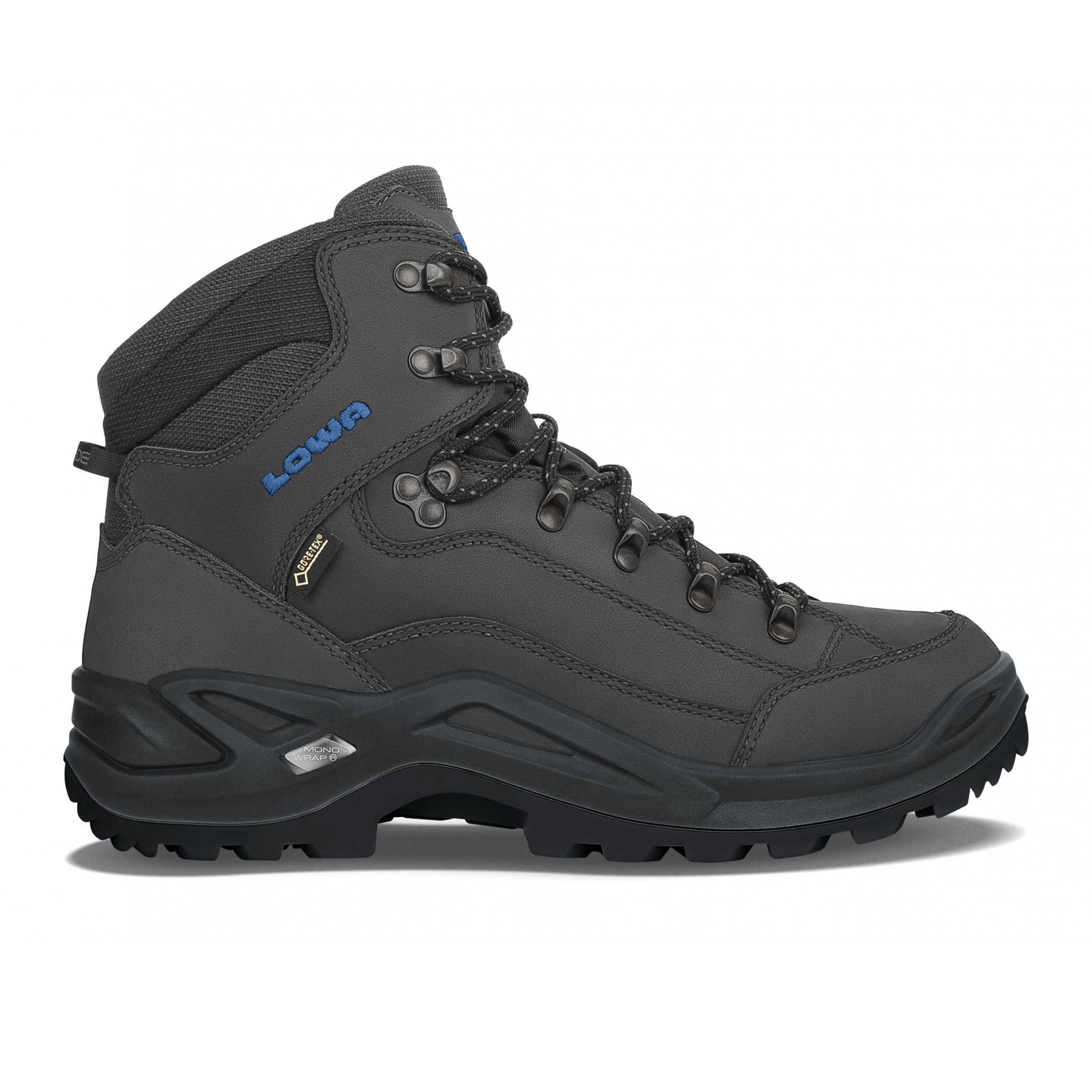 Lowa 310945 Renegade GTX Mid Antraciet/Steelblue