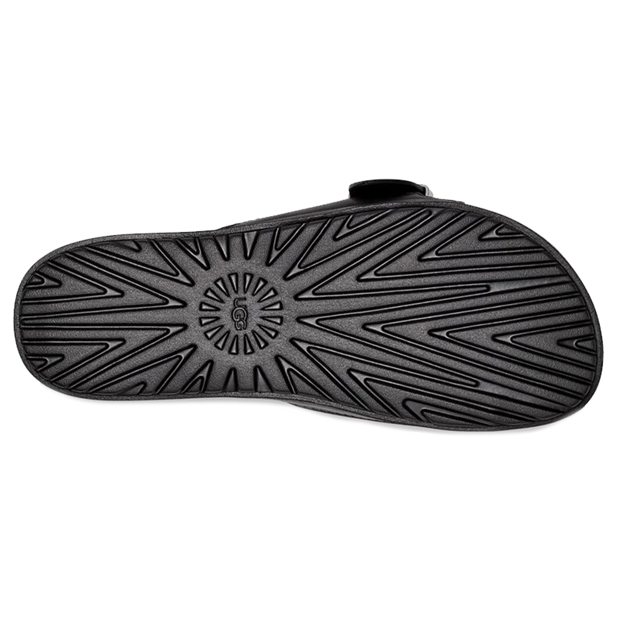 UGG 1128630 Slipper Solivan Buckle Slide Black