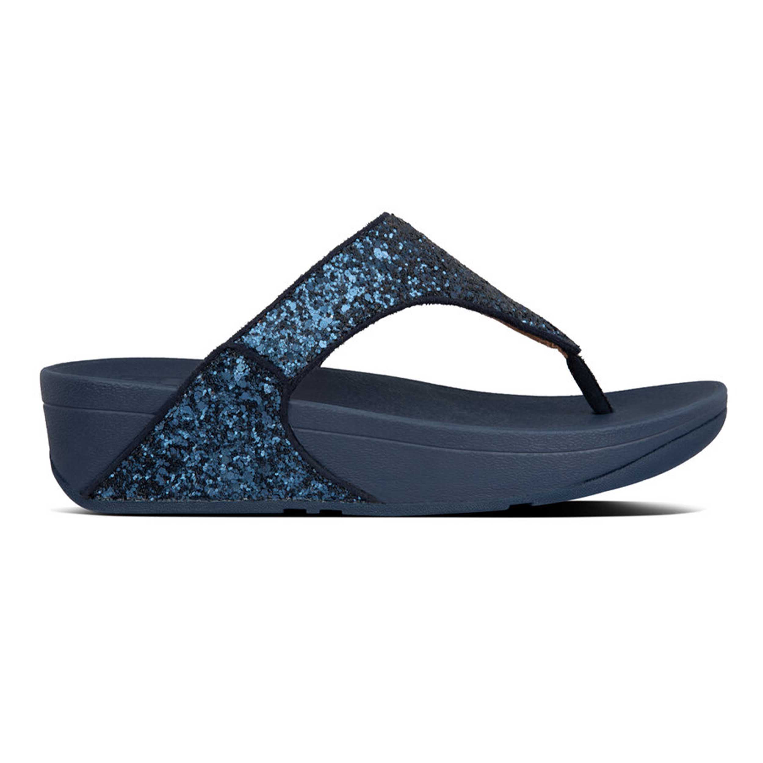 FitFlop X03 Slipper Lulu Glitter Midnight Navy
