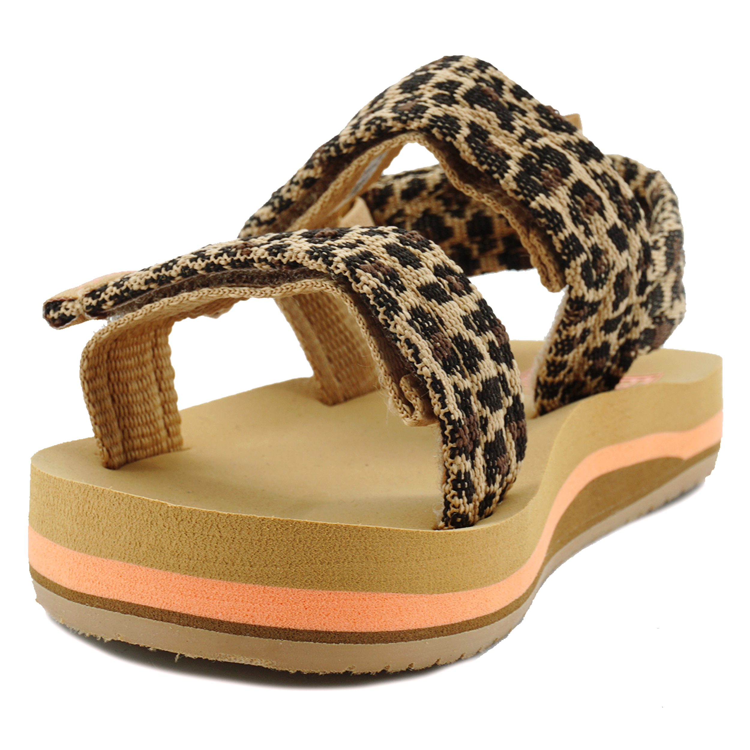 Reef CI4097 Slipper Little Ahi Convertible Leopard