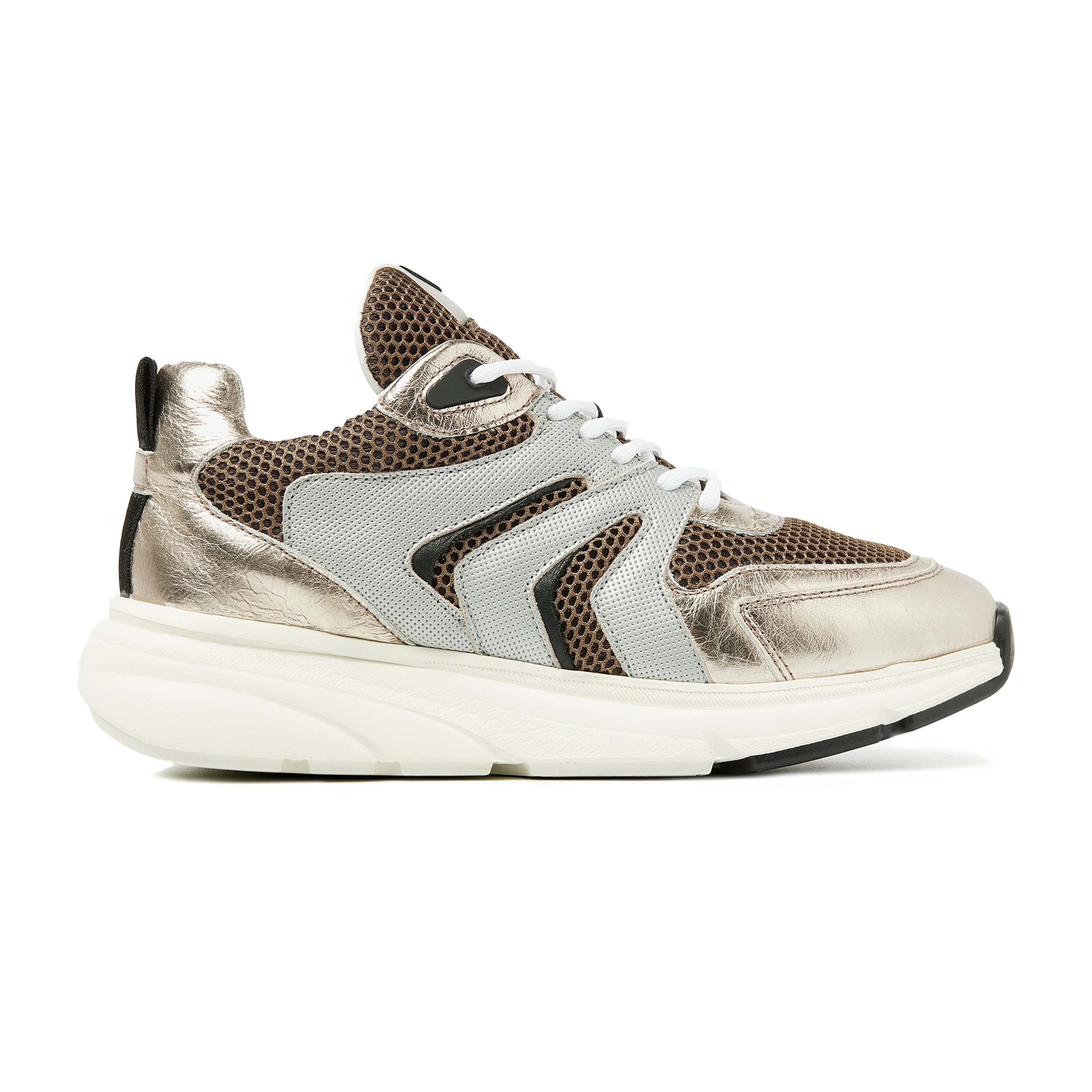 VIA VAI 62027 Sneaker Vic Taylor Platino