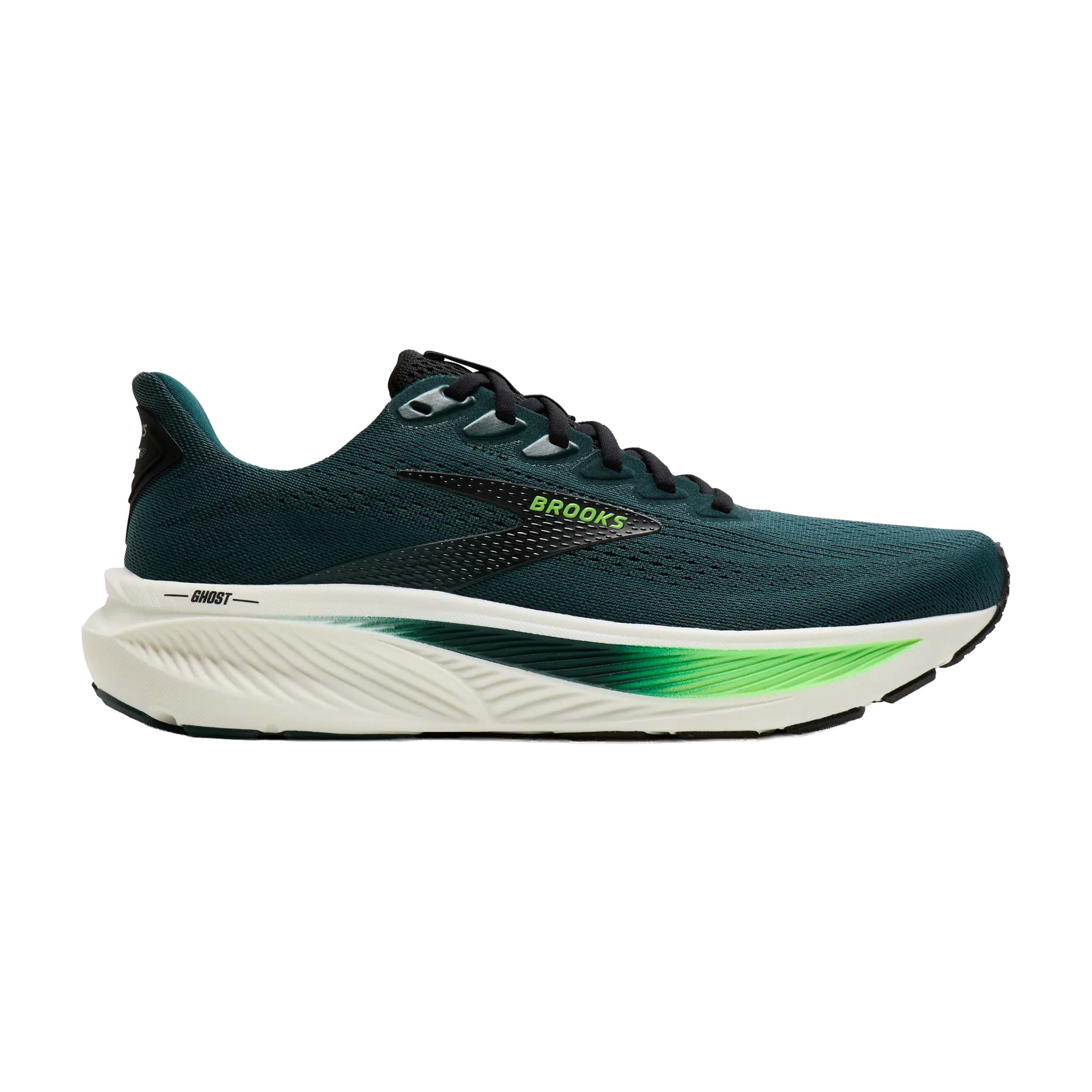 Brooks 110442 Ghost 17 Men Atlantic Deep/Black/Green