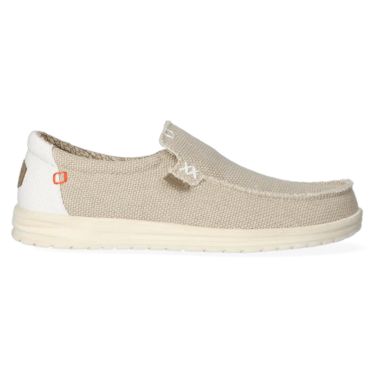 HEYDUDE HD40124 Instapper Mikka Braided Off White