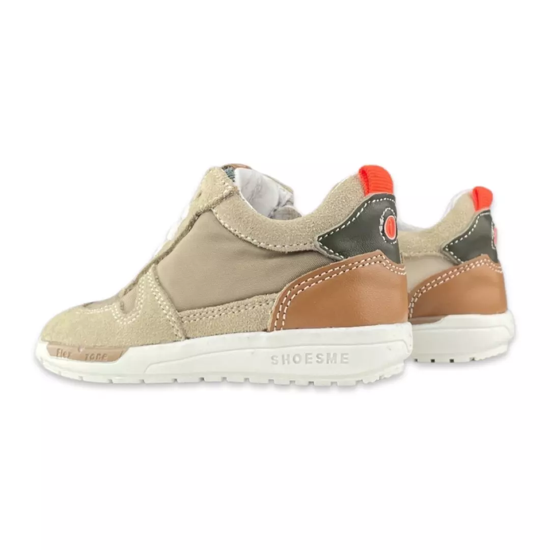 Shoesme RF23S030 Sneaker Runflex Beige