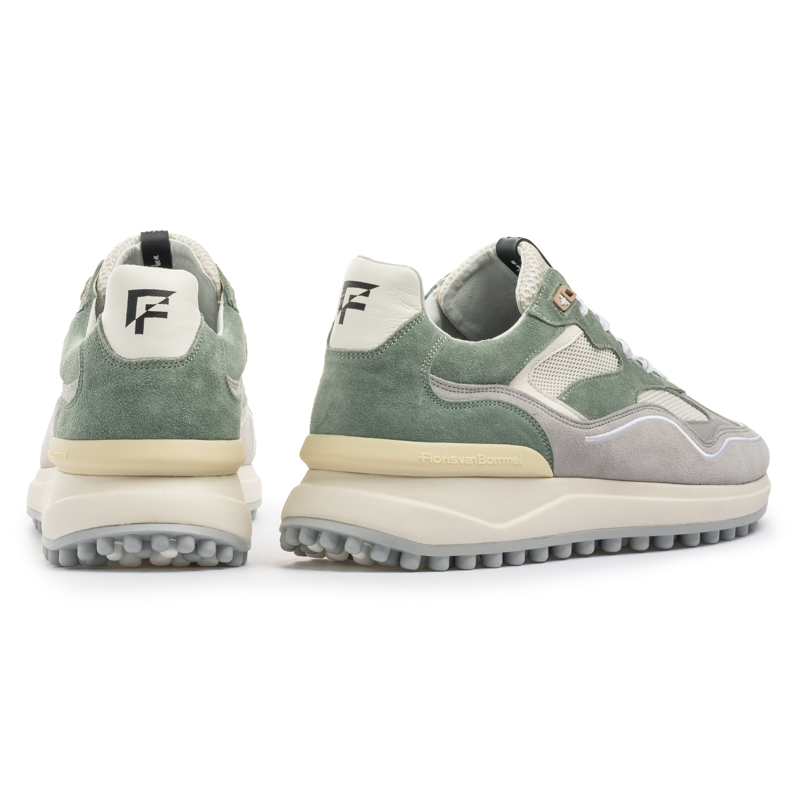 Floris van Bommel SFM-10159 Sneaker Noppi 18.37 Green G1/2