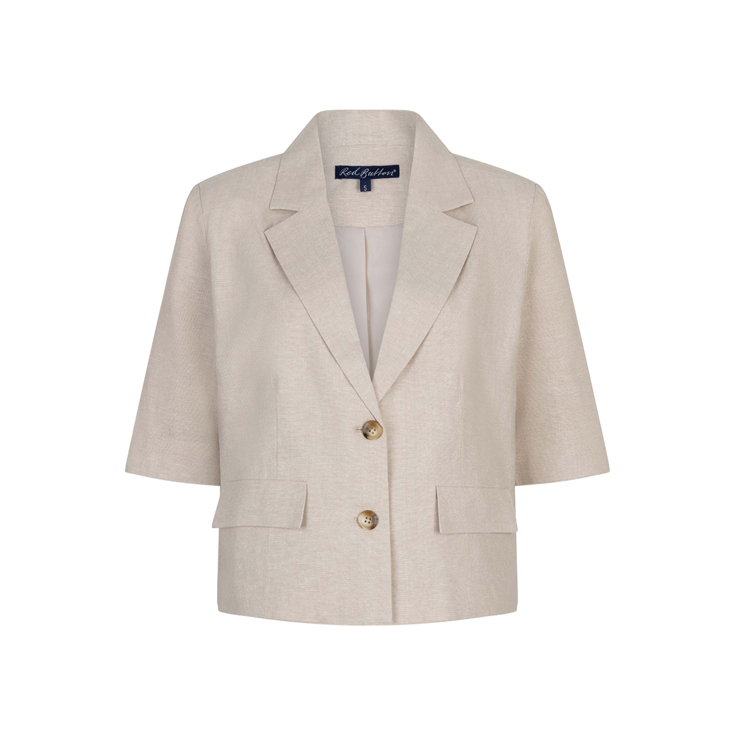 Red Button SRB4771 Blazer Melange Pebble
