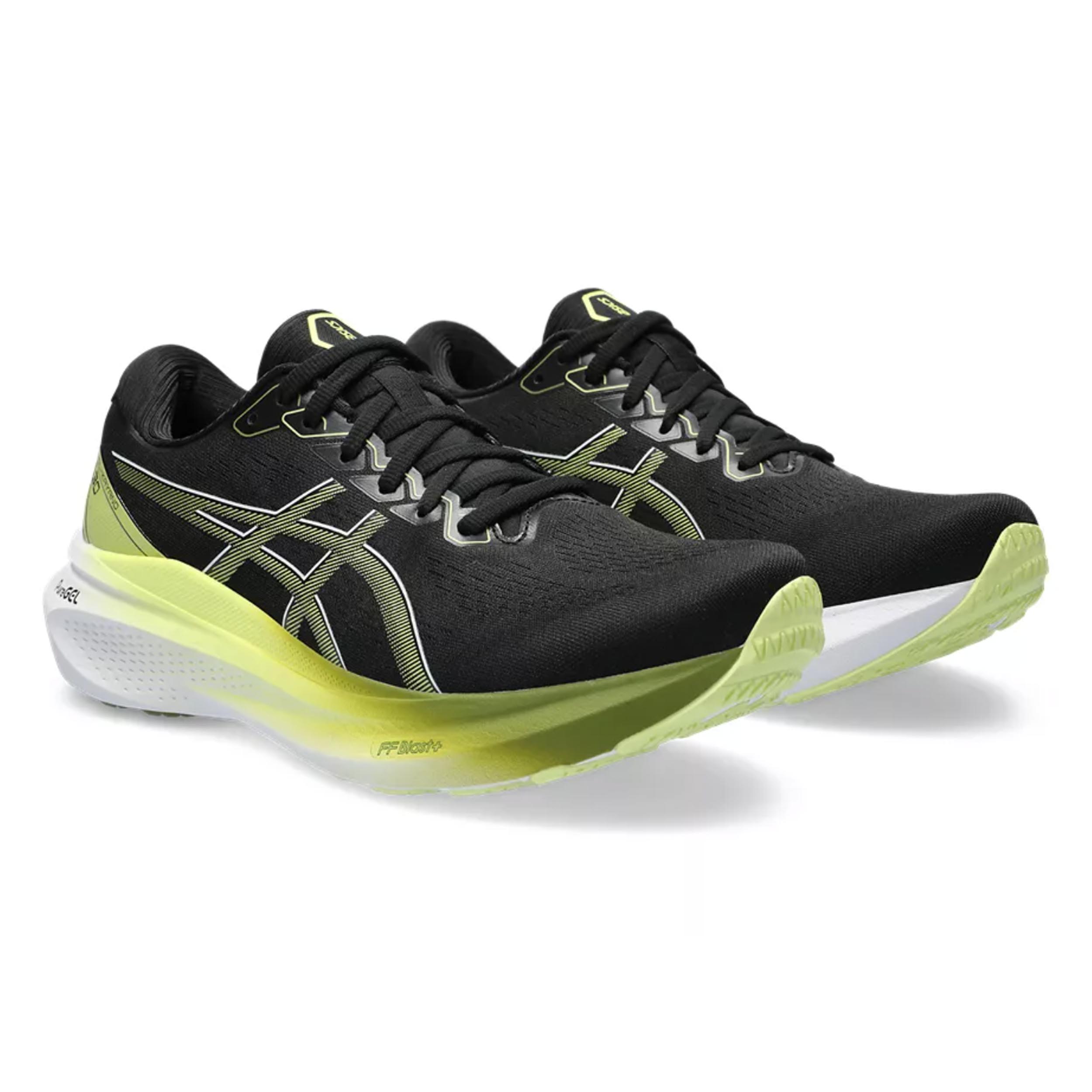 Asics 1011B548 Gel-Kayano 30 Men Black/Glow Yellow