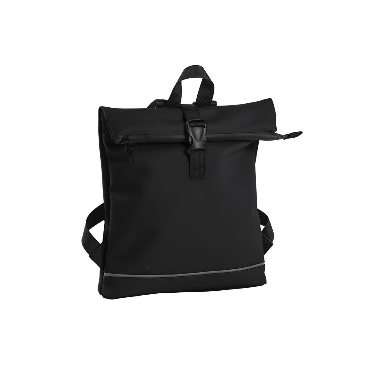 Daniel Ray Rolltop Rugtas Jefferson Zwart