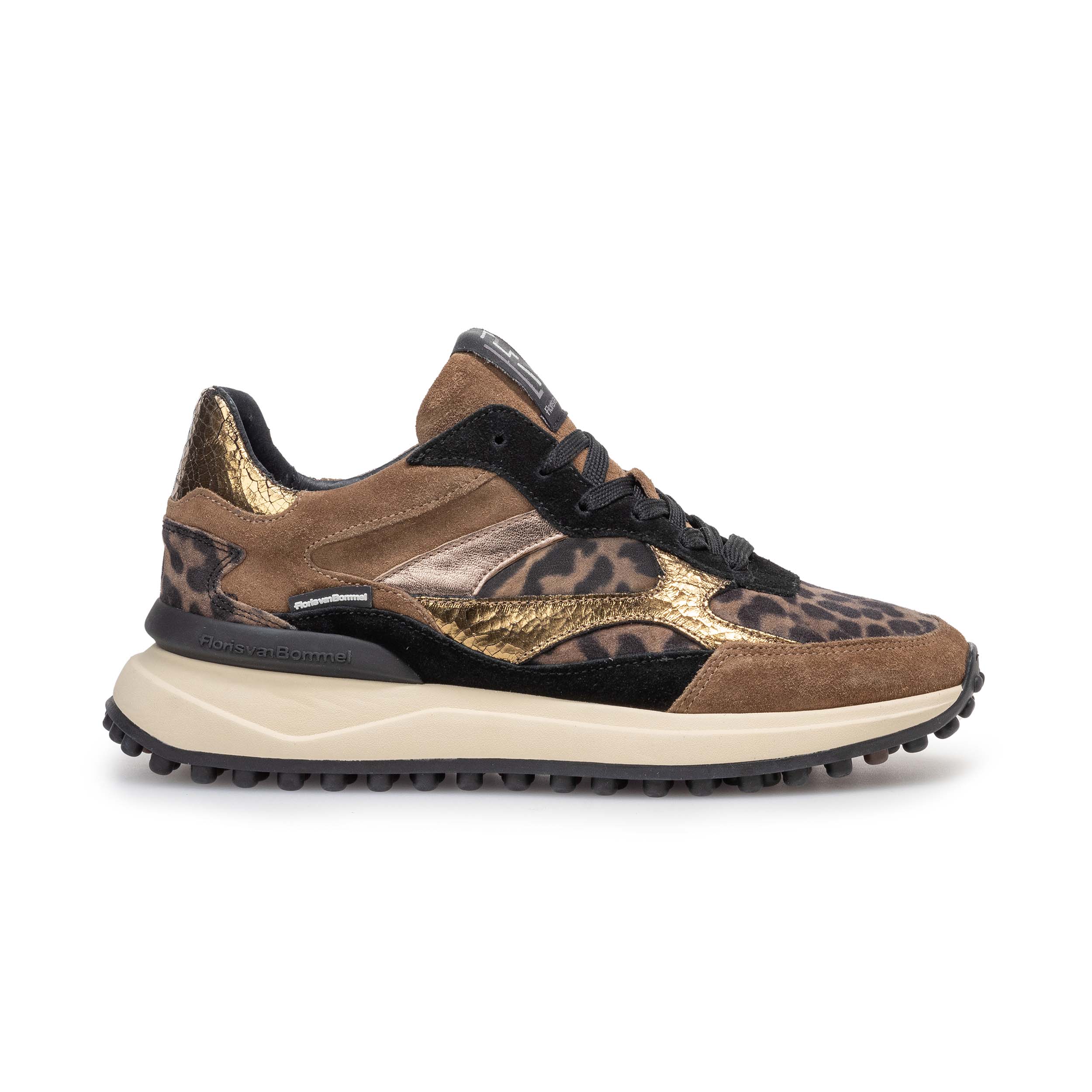 Floris van Bommel SFW-10085 Sneaker Noppi 41.02 Taupe G