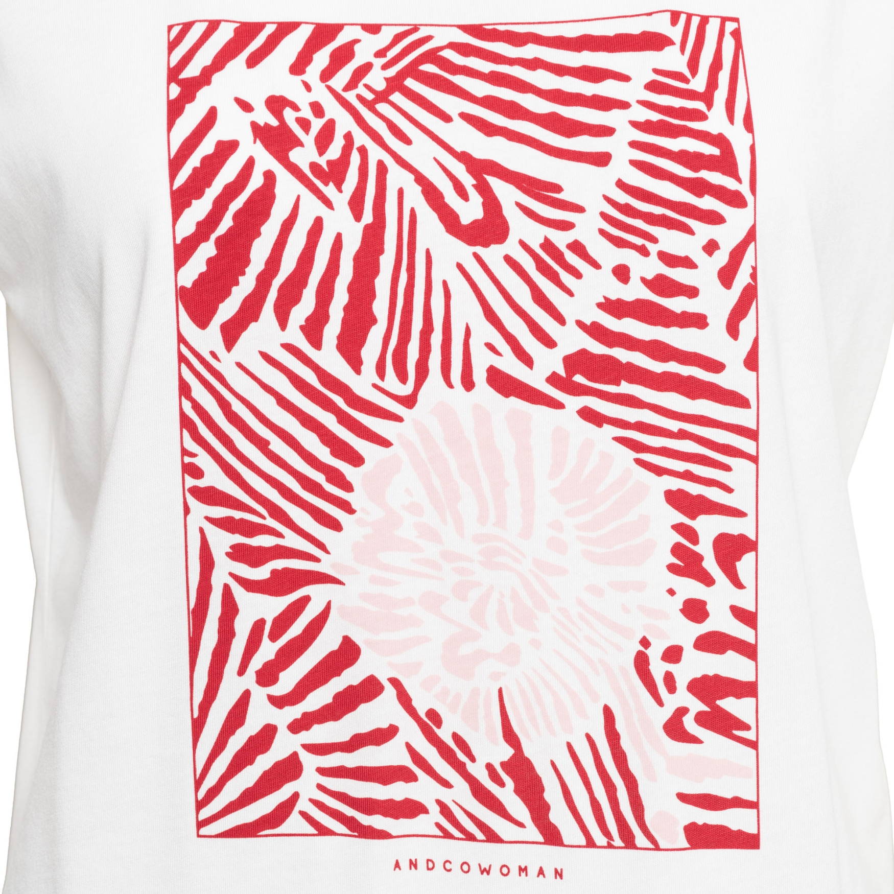 &Co TS132 Shirt Soll White/Soft Pink