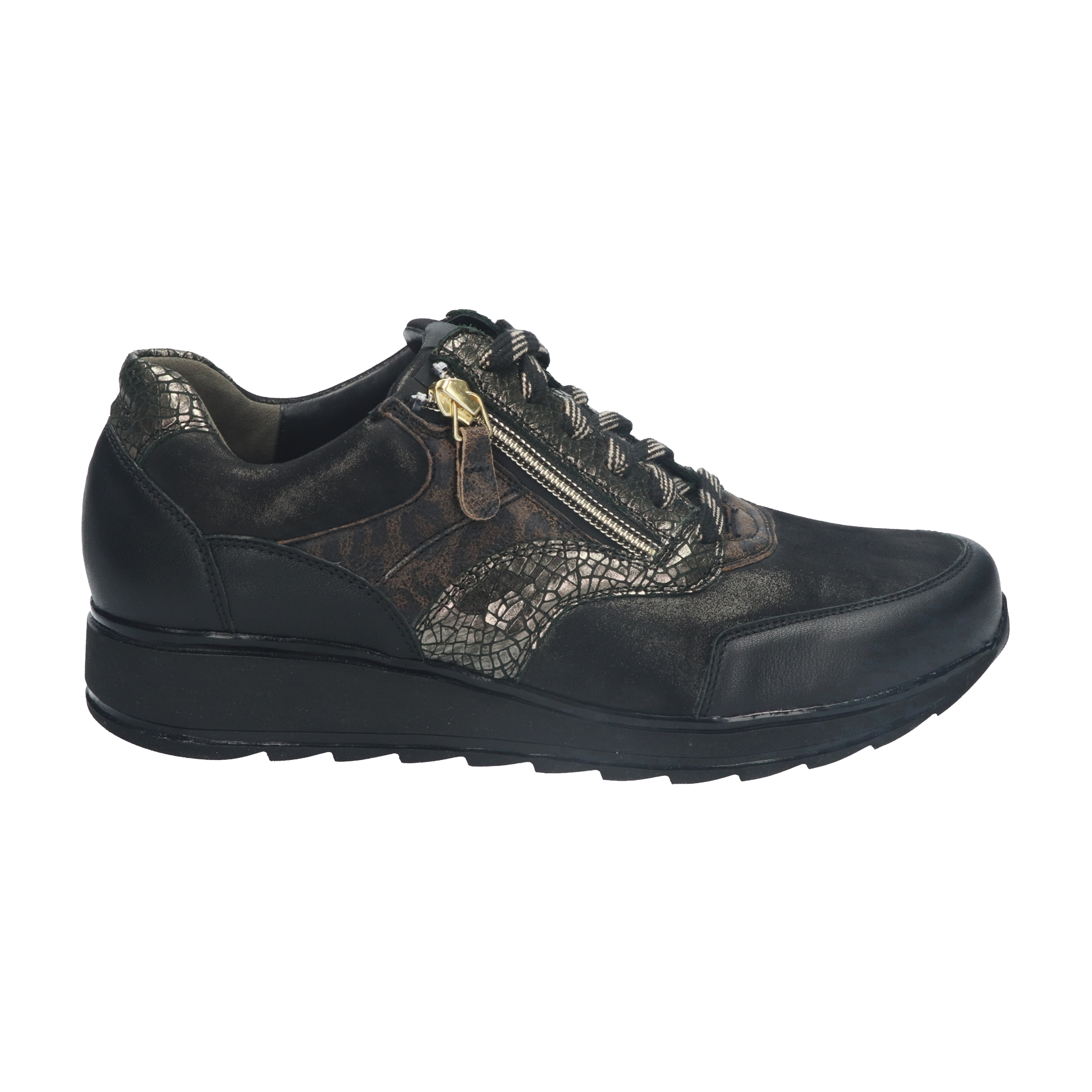 Durea 6279 Sneaker Zwart H