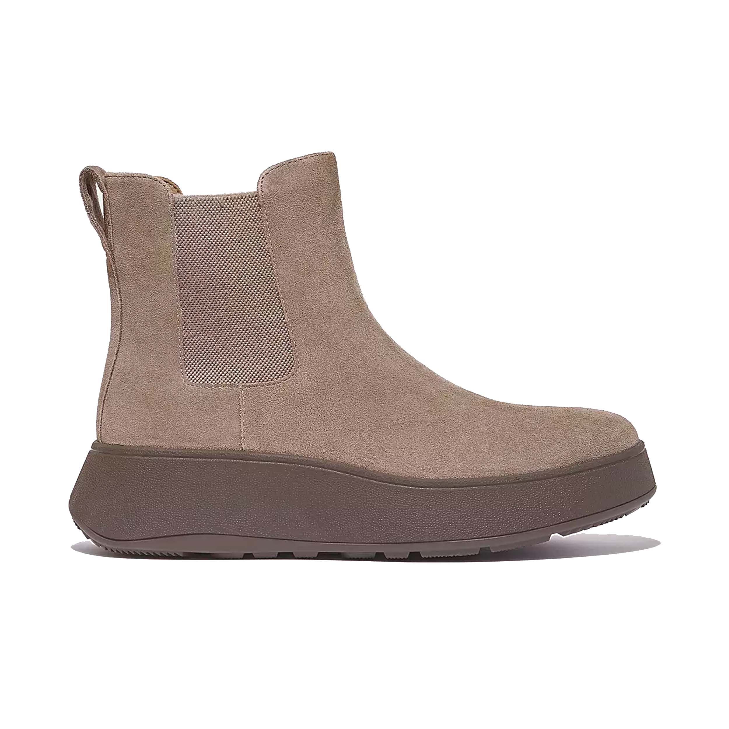 FitFlop FK3 Chelseaboot F-Mode Flatform Minky Grey