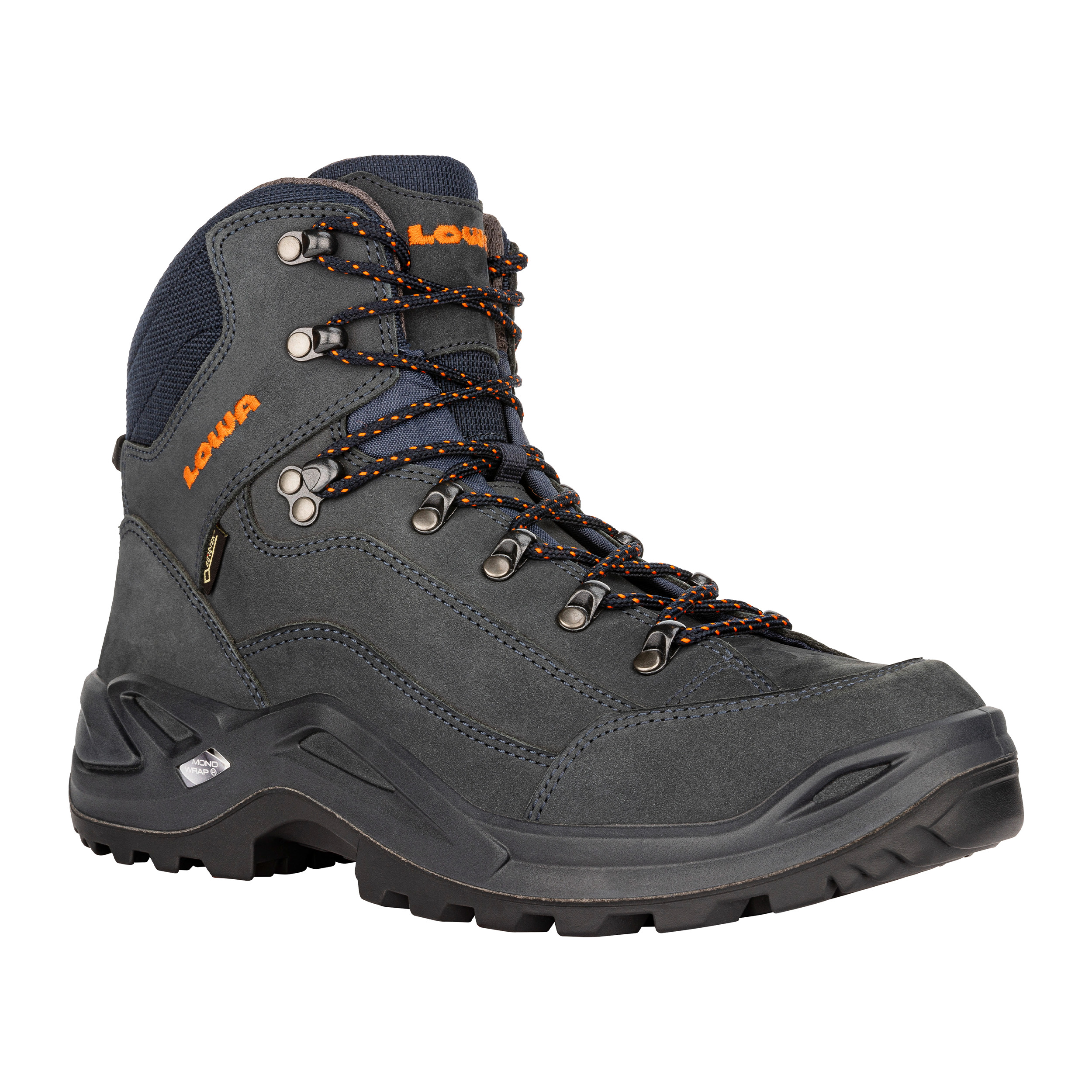 Lowa 310945 Renegade GTX Mid Navy/Oranje