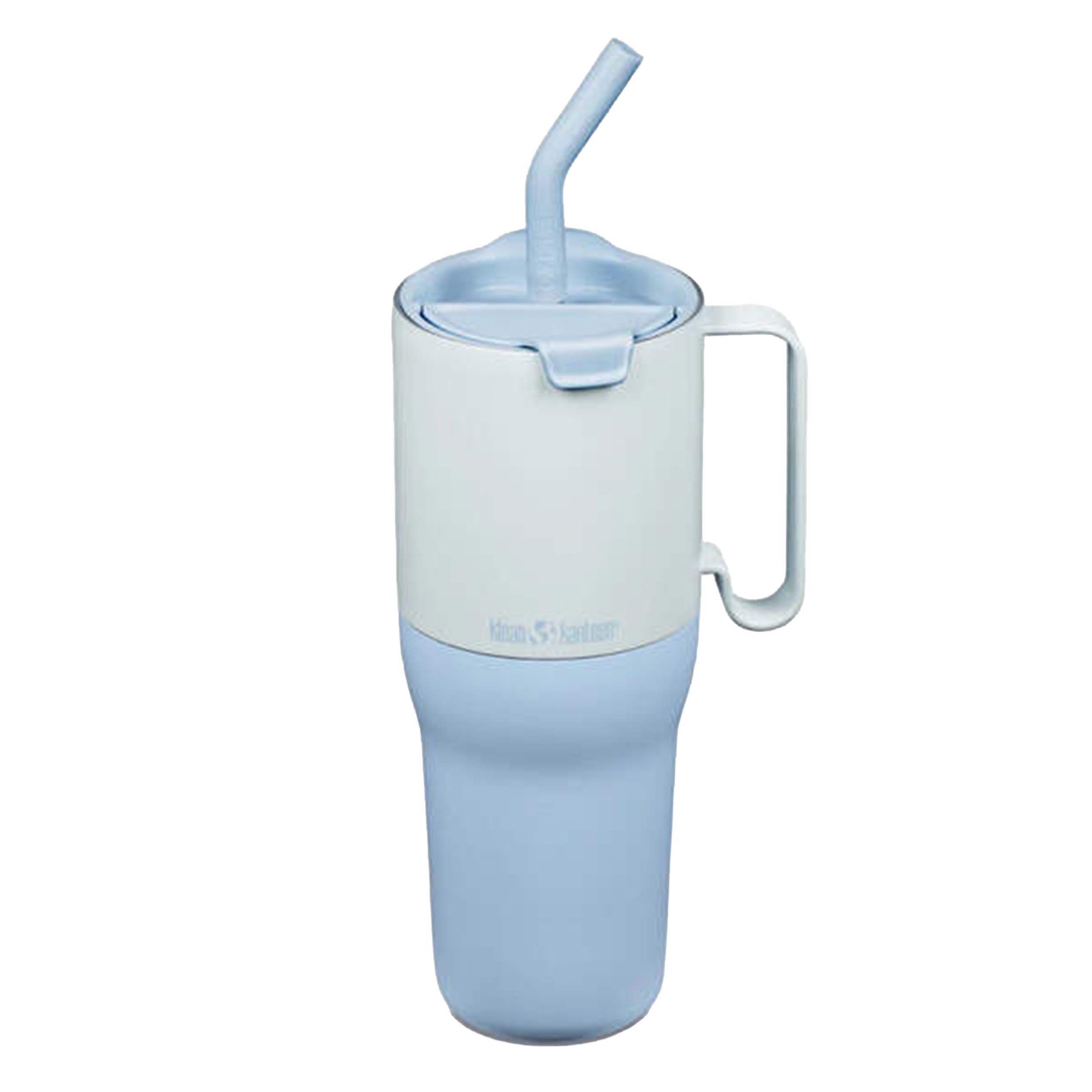 Klean Kanteen 1010994 Rise Tumbler Straw Lid 1065ML Ice Blue