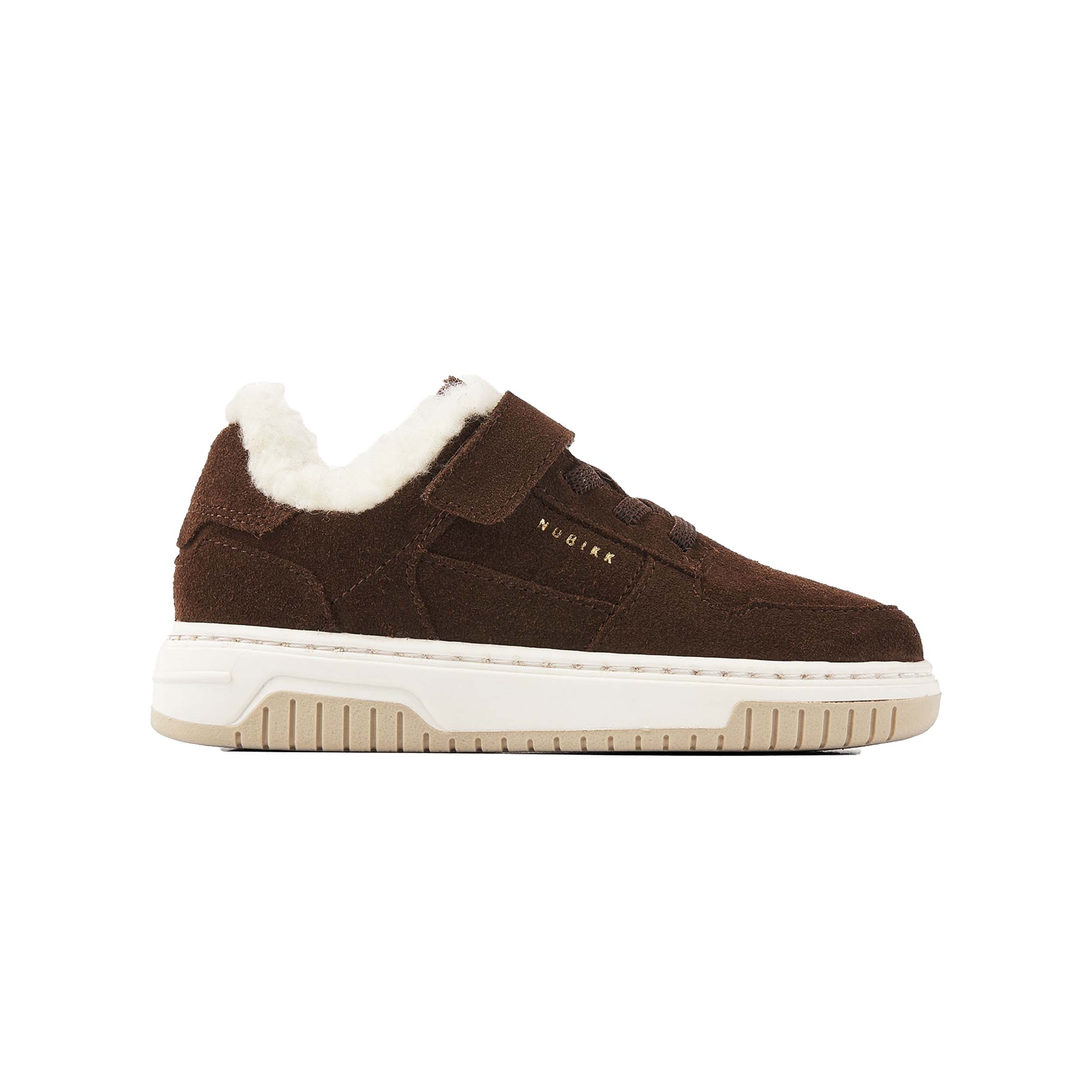 Nubikk 21085900 Sneaker Basket Teddy JR Dark Brown