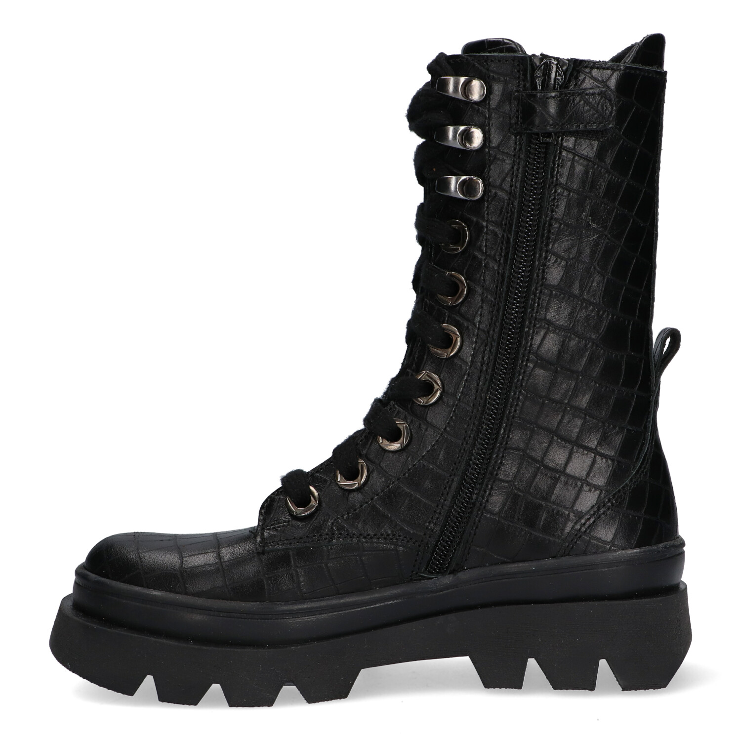 Twins 322676 Boot Jill Jordy Black Croco 5