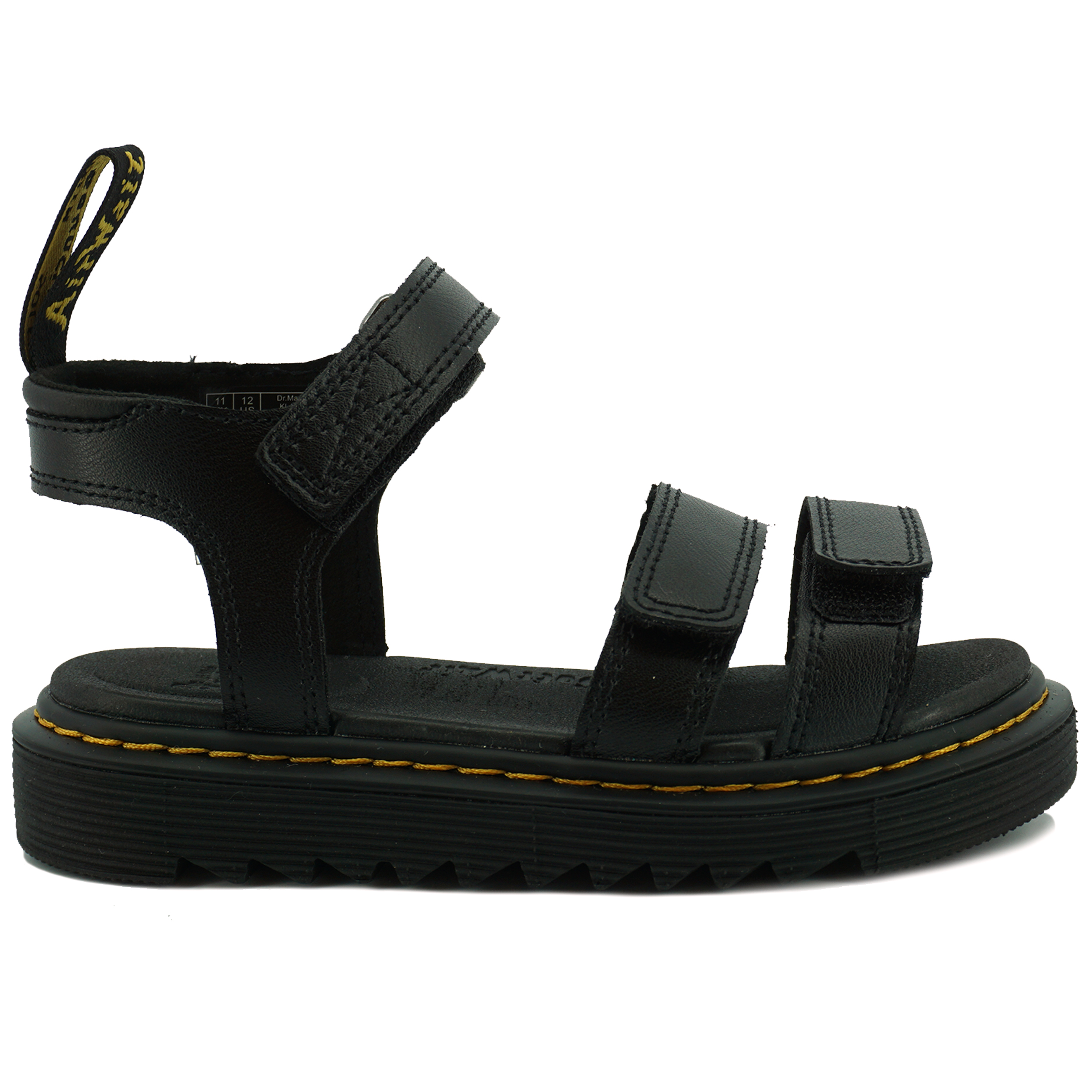 Dr. Martens Klaire J Juniors Sandaal Zwart